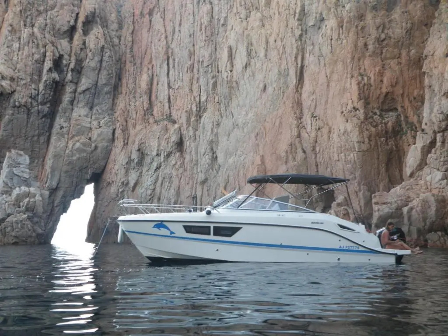 Villa Liamone Studio für 3 Personen , 400 m vom Strand, Pool, Klimaanlage