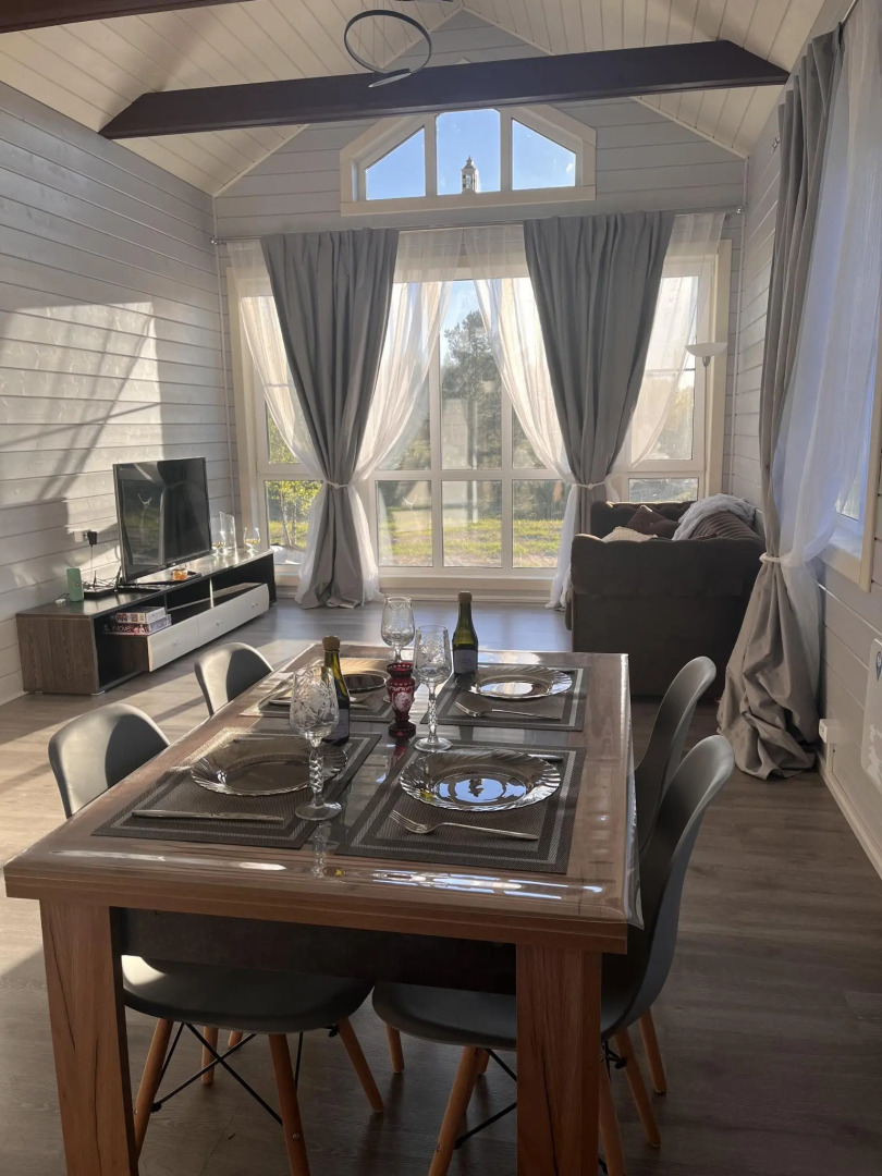 Дом с панорамными окнами