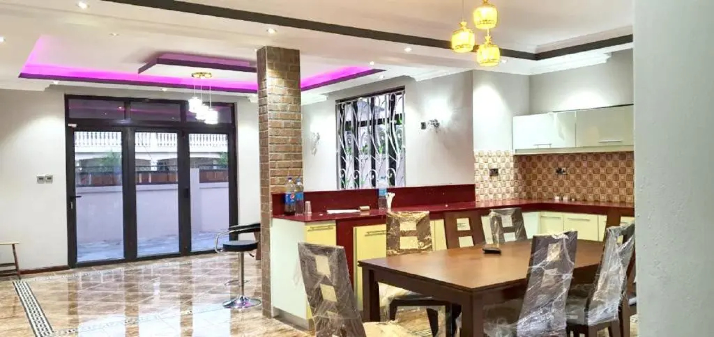 4 bedrooms villa with private pool enclosed garden and wifi at Pointe aux Piments 1 km away from the beach