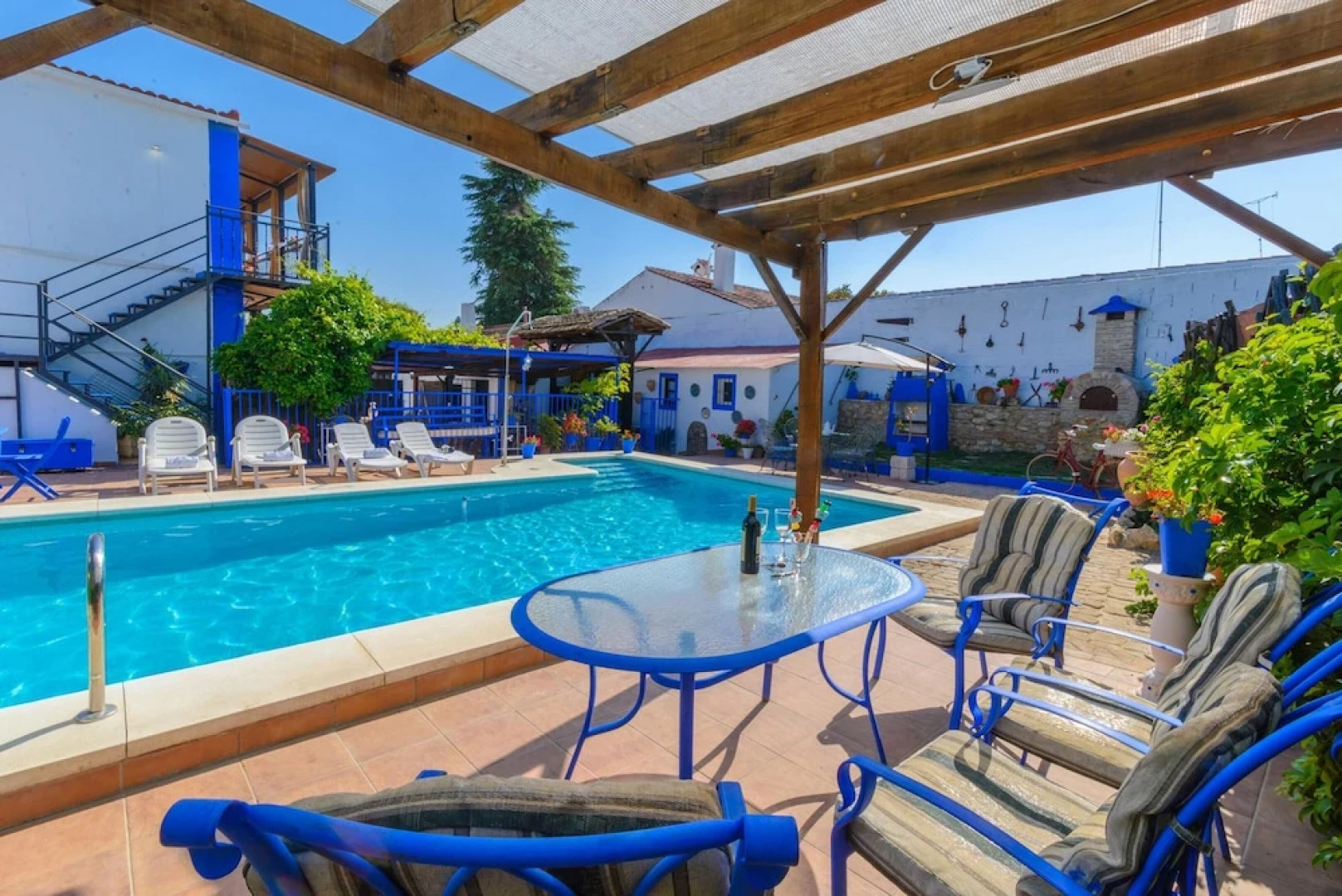 House With 3 Bedrooms in Peñaflor, With Private Pool, Enclosed Garden