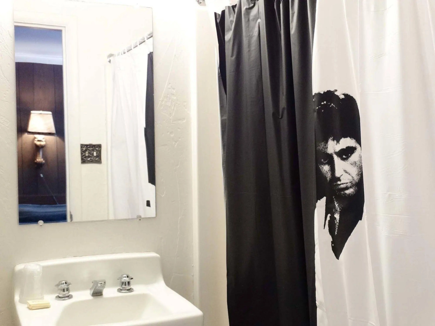 Blue and White Motel