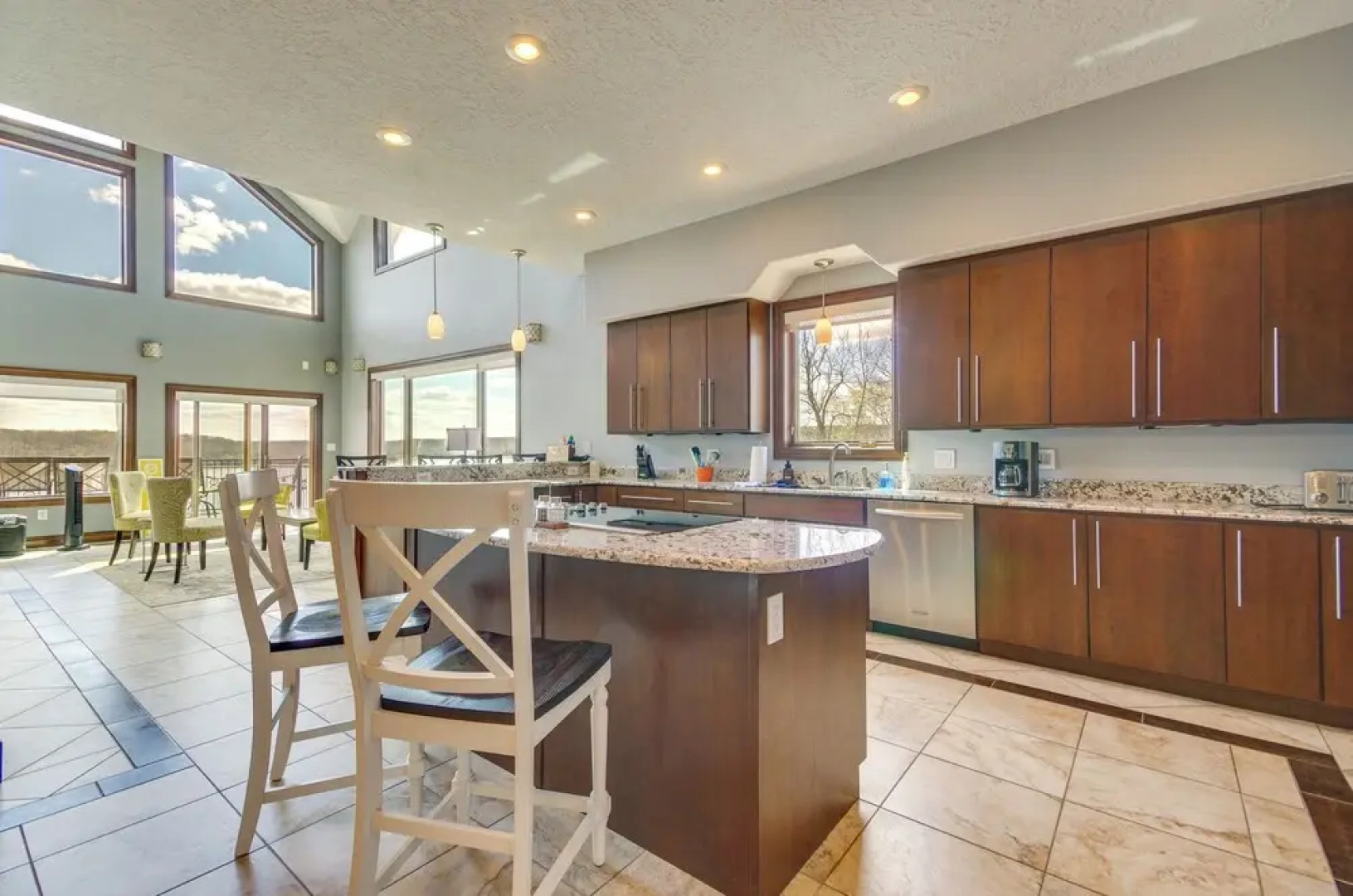 Boat Dock & Kayaks: Luxury Lake of the Ozarks Home