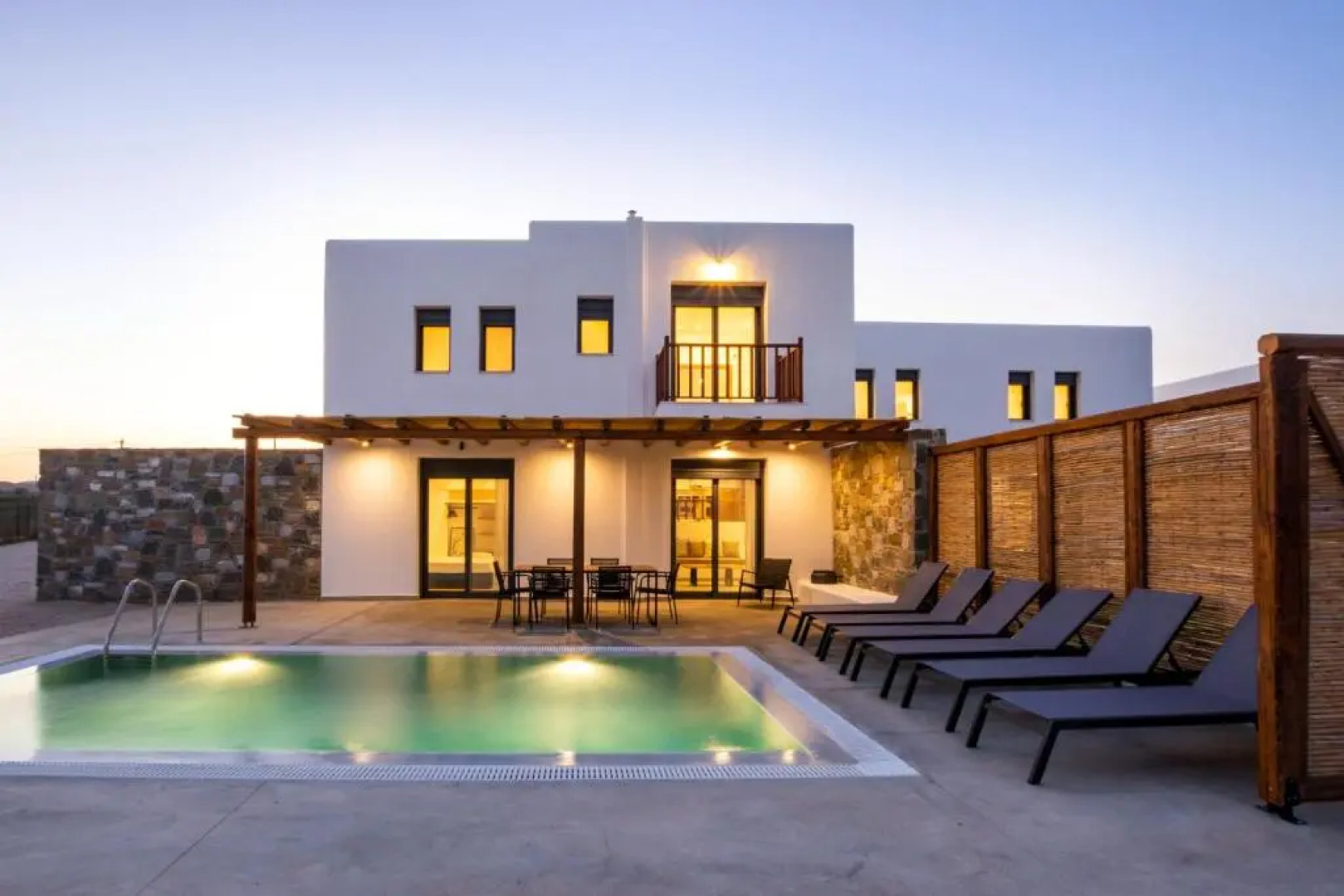 Cato Agro 5, Seafront Villa with Private Pool