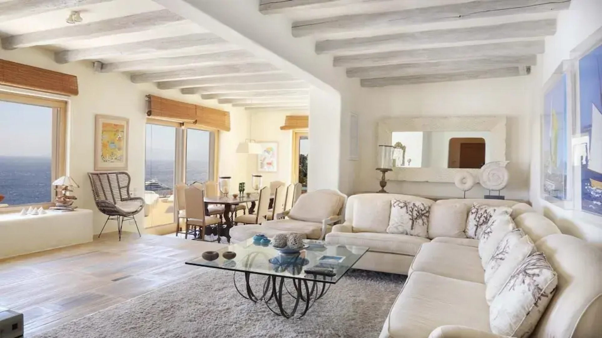 Beautiful Mykonos Villa Coral Villa 8 Bedrooms BBQ Private Swimming Pool