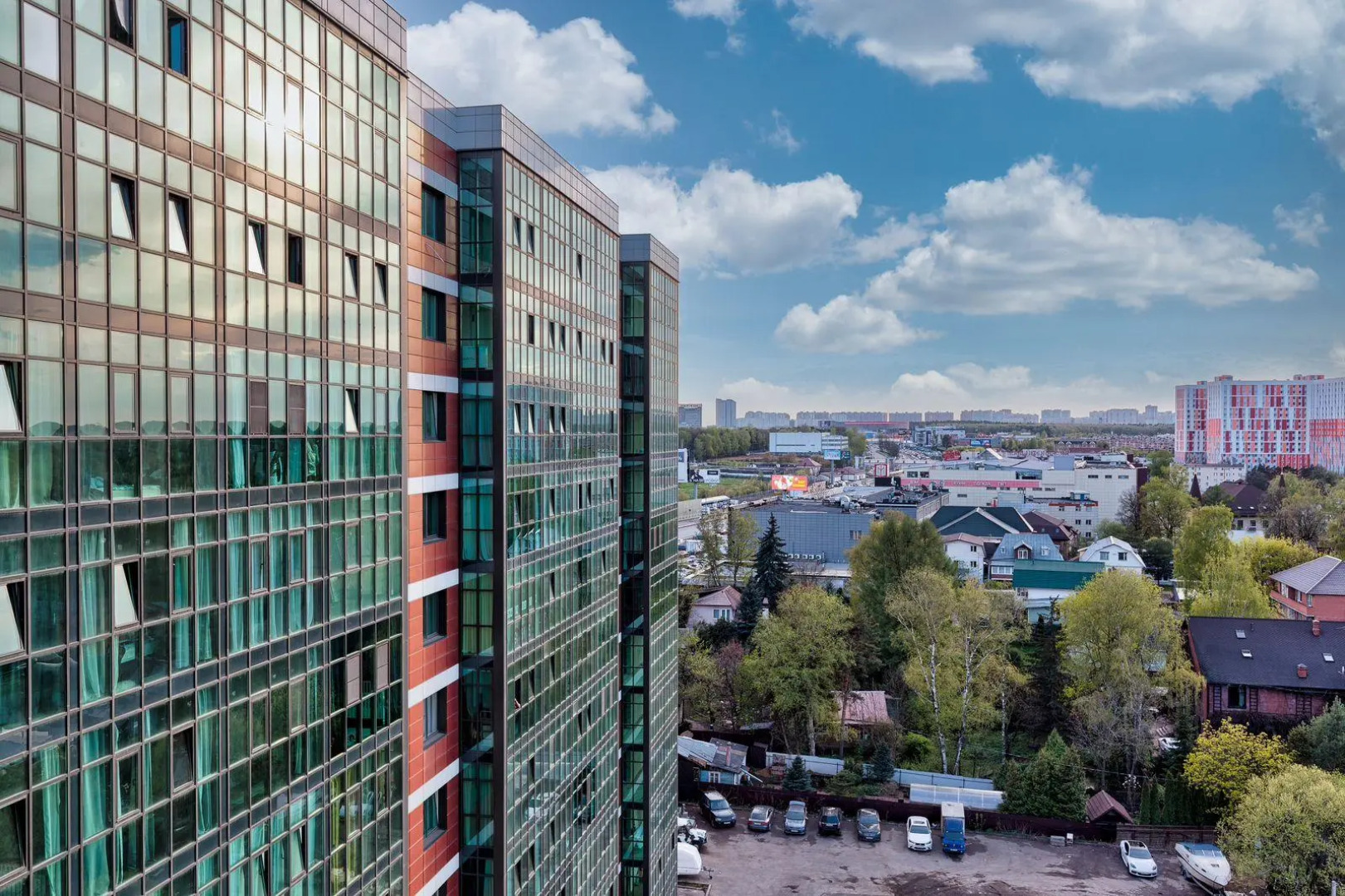 Апартаменты на улице Овражная 47 корпус А