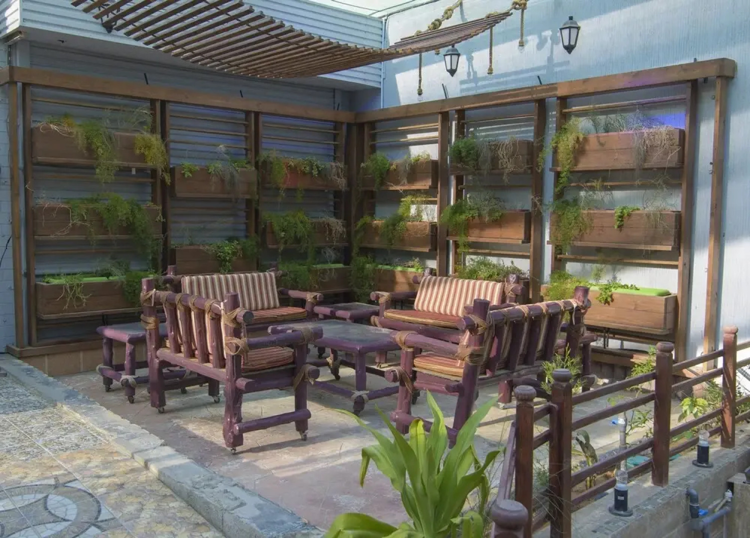 Wooden Water Fall Chalet