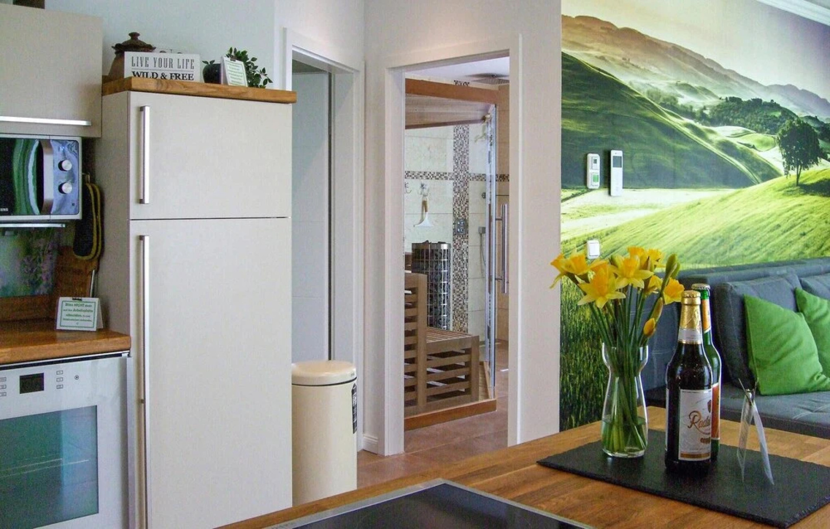 Awesome Apartment in Harzgerode With 1 Bedrooms, Sauna and Wifi