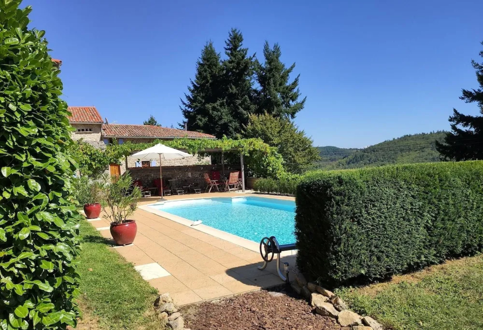 Beautifully Restored House on a Large Property With a Private Swimming Pool