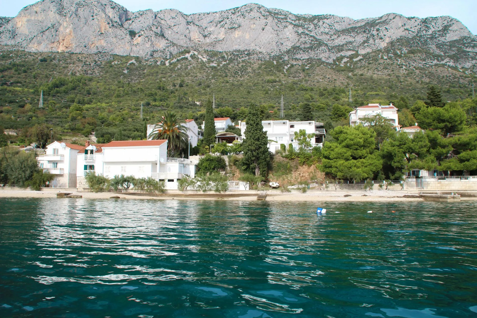 Apartment Bale - right at the beach: A1 Plaza Brist, Riviera Makarska