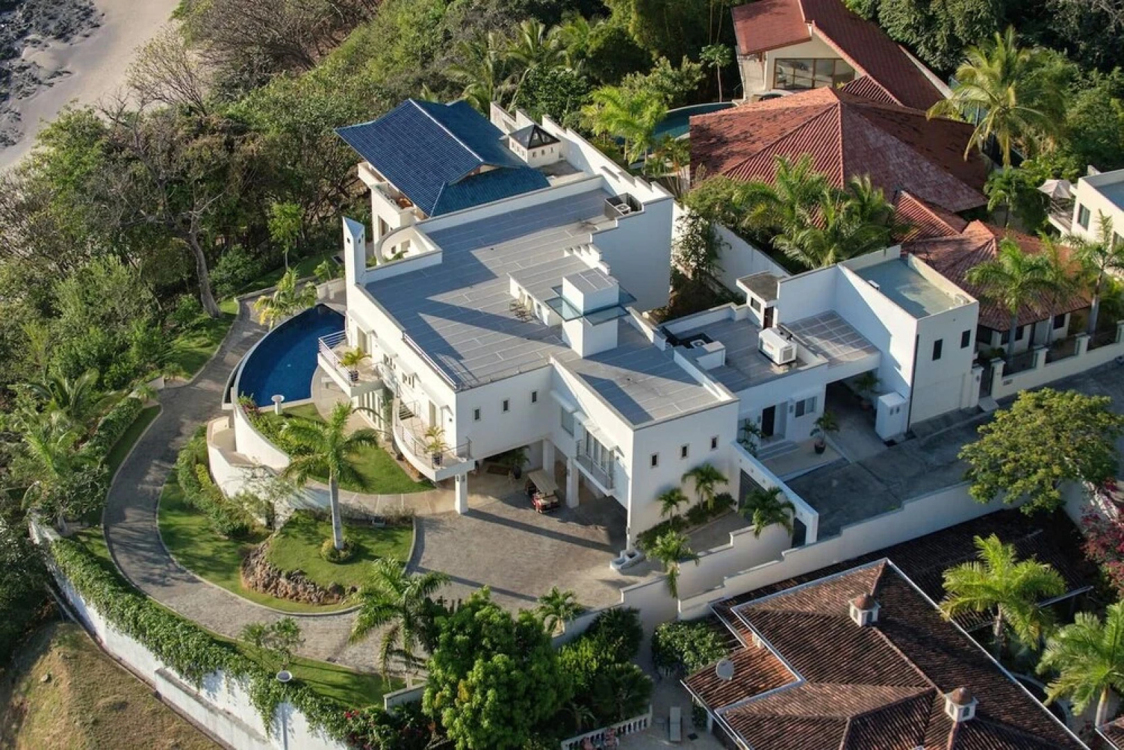 Exquisite Hilltop Villa with Luxurious Modern Design, Sweeping Ocean Views & Sparkling Infinity Pool