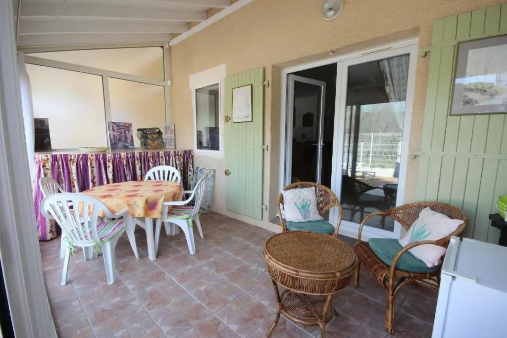 Belle villa 2 chambres, vue réserve, résidence avec piscine commune à 800m de la mer PORTIRAGNES plage LRCS114