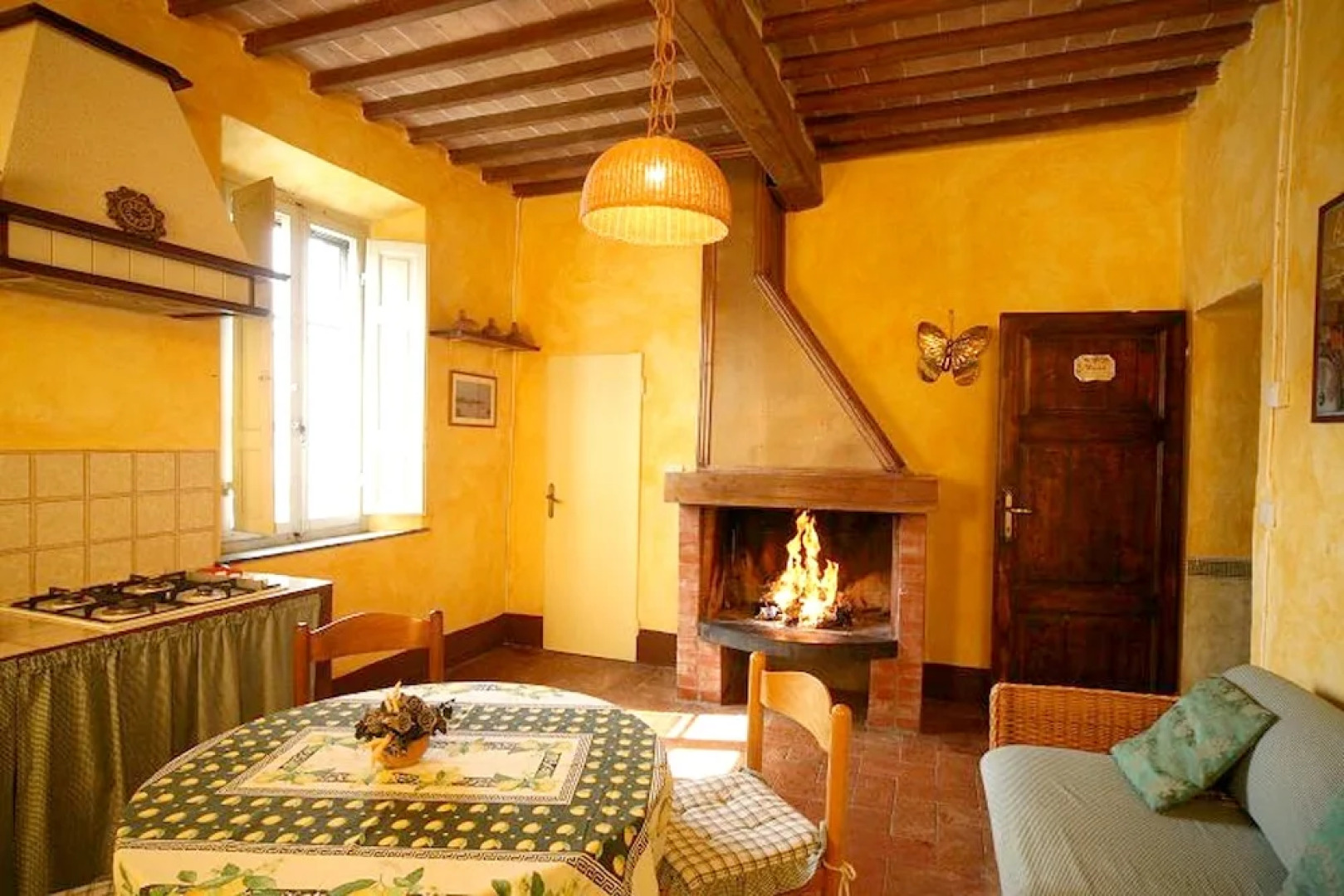 House With one Bedroom in Murlo, With Pool Access, Furnished Terrace a