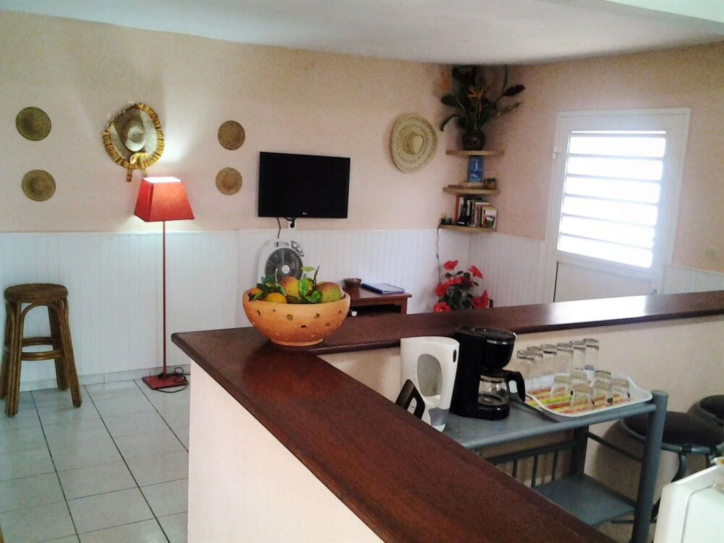 Apartment with 2 Bedrooms in Le Lamentin, with Wonderful Mountain View, Enclosed Garden And Wifi - 12 Km From the Beach