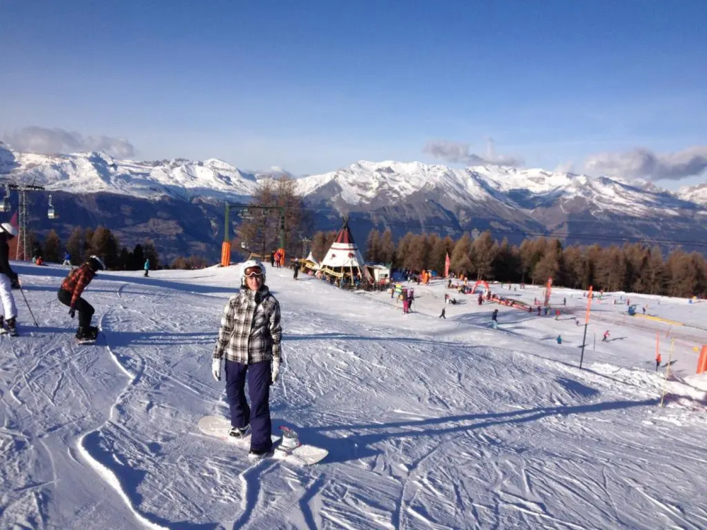 Les Collons1800- Bel appart 2pièces-4 pers-piscine-sauna-parking int-Wifi gratuit