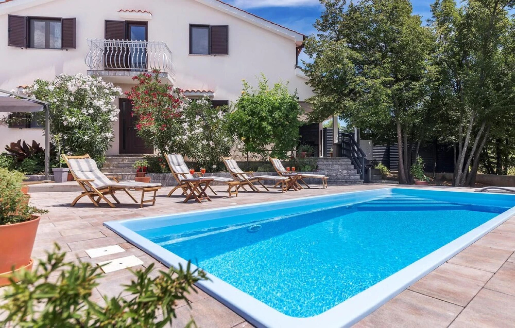 Stunning Home in Trget With Outdoor Swimming Pool, Wifi and 2 Bedrooms