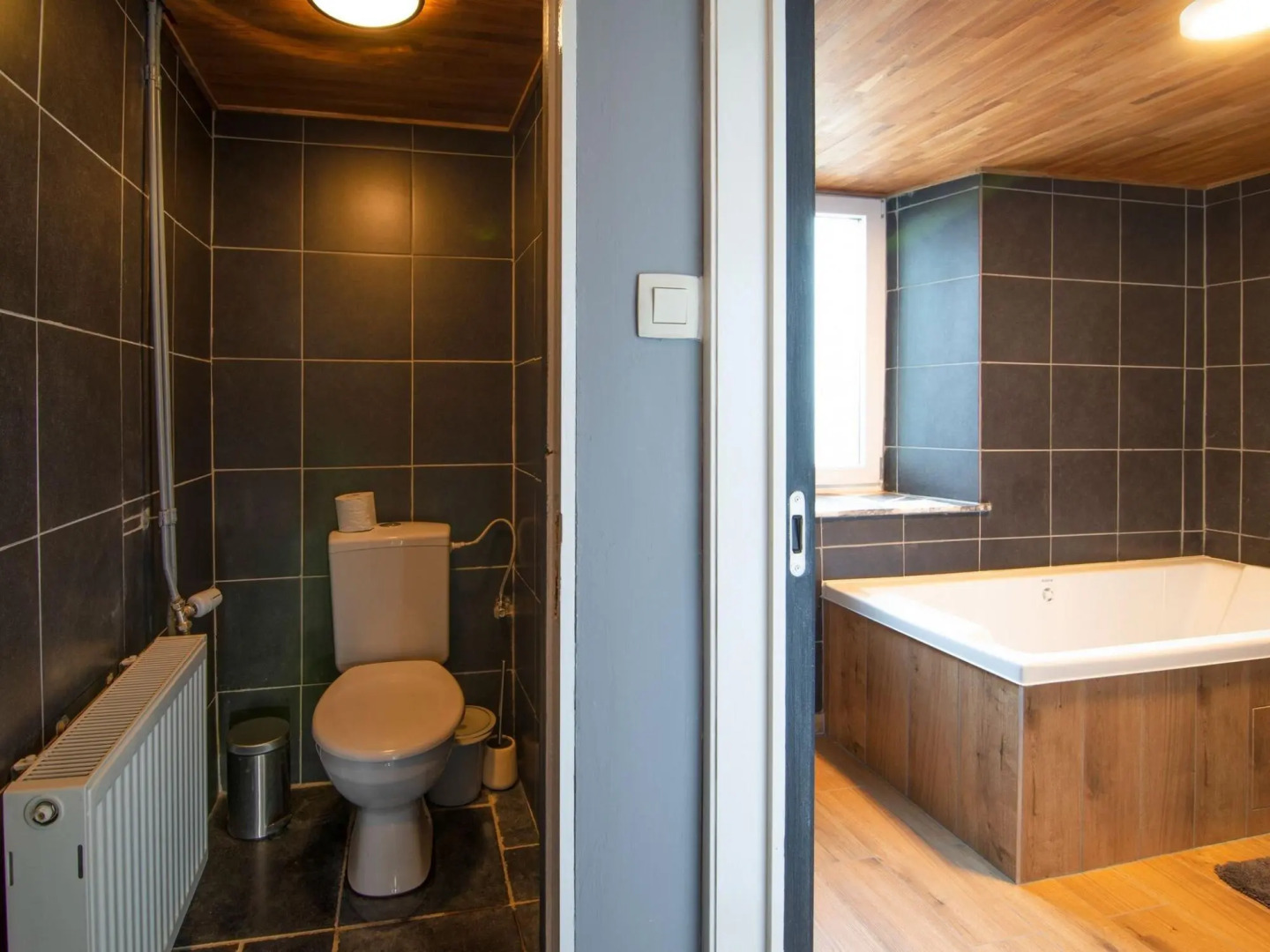 Very spacious house with sauna, spa and countryside views