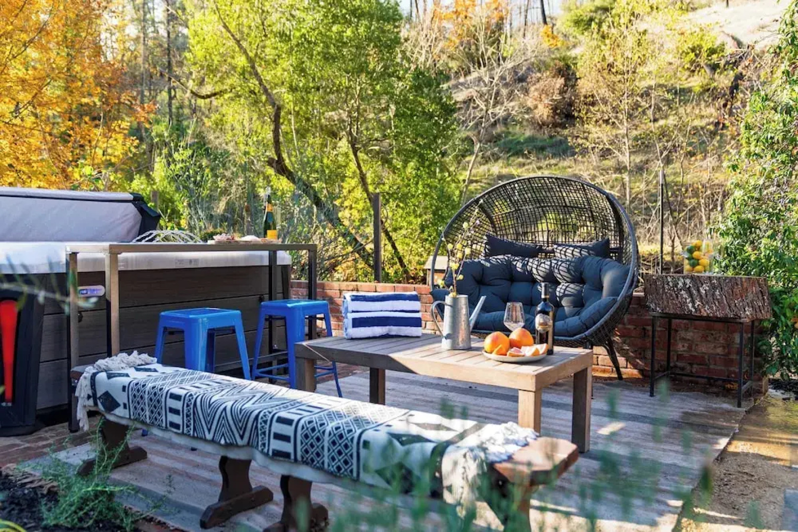 Sonoma Creek Haven Hot Tub, Firepit, Creekside Views Near Kenwood Wineries