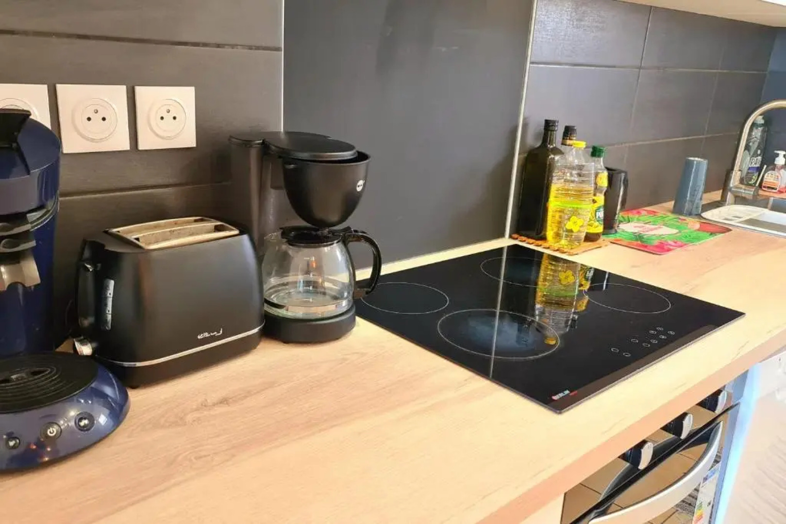 L appartement L Ocean, T2 d'environ pour 2 personnes avec balcon une vue imprenable sur l'océan