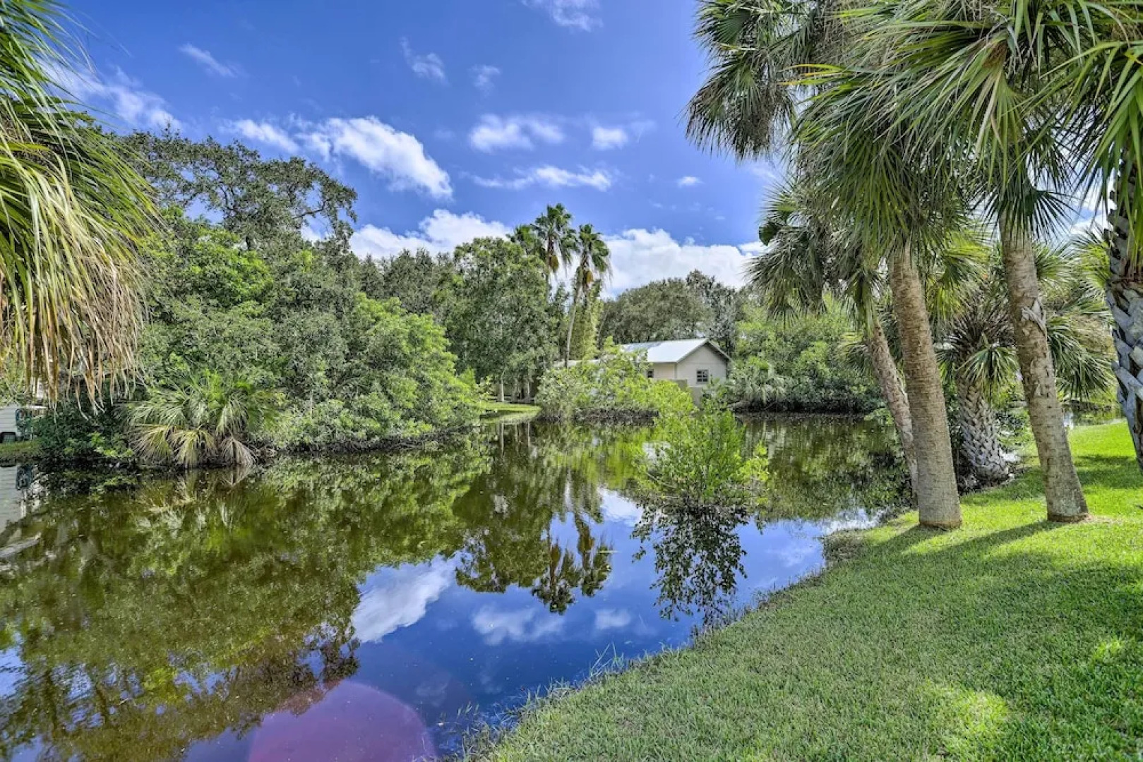Merritt Island Home: Fire Pit & Canal Access!