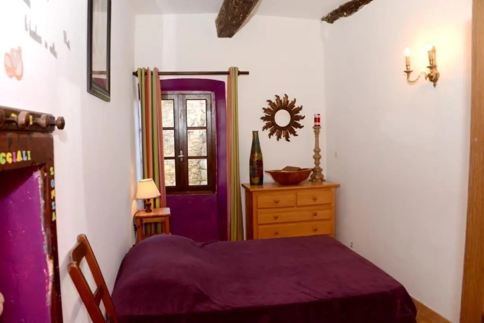 Appartement de 2 chambres avec vue sur la mer et terrasse amenagee a Muro a 1 km des pistes