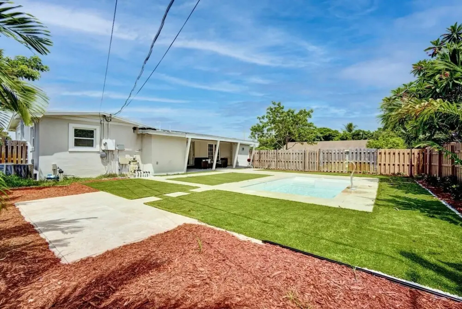 Perfect Backyard In 3 Bed 2 Bath - 9 Mins To Wilton Manors