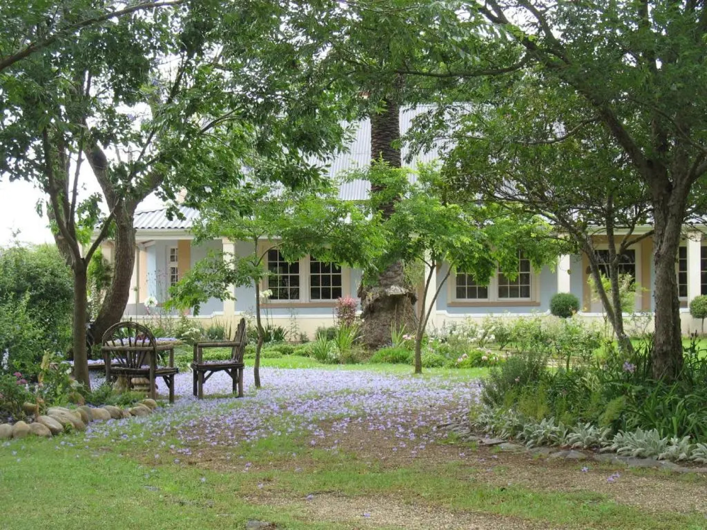 Fleur Bleue & the Timber Frame