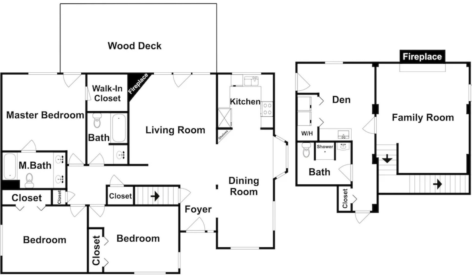 New Listing! Bear Creek On Hogback Lake 3 Bedroom Home