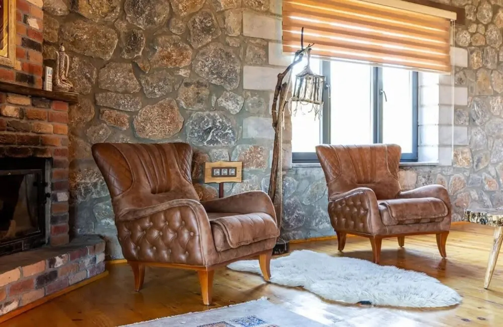 Amazing Stone House With Fireplace and Private Pool Surrounded With Nature in Iznik Bursa