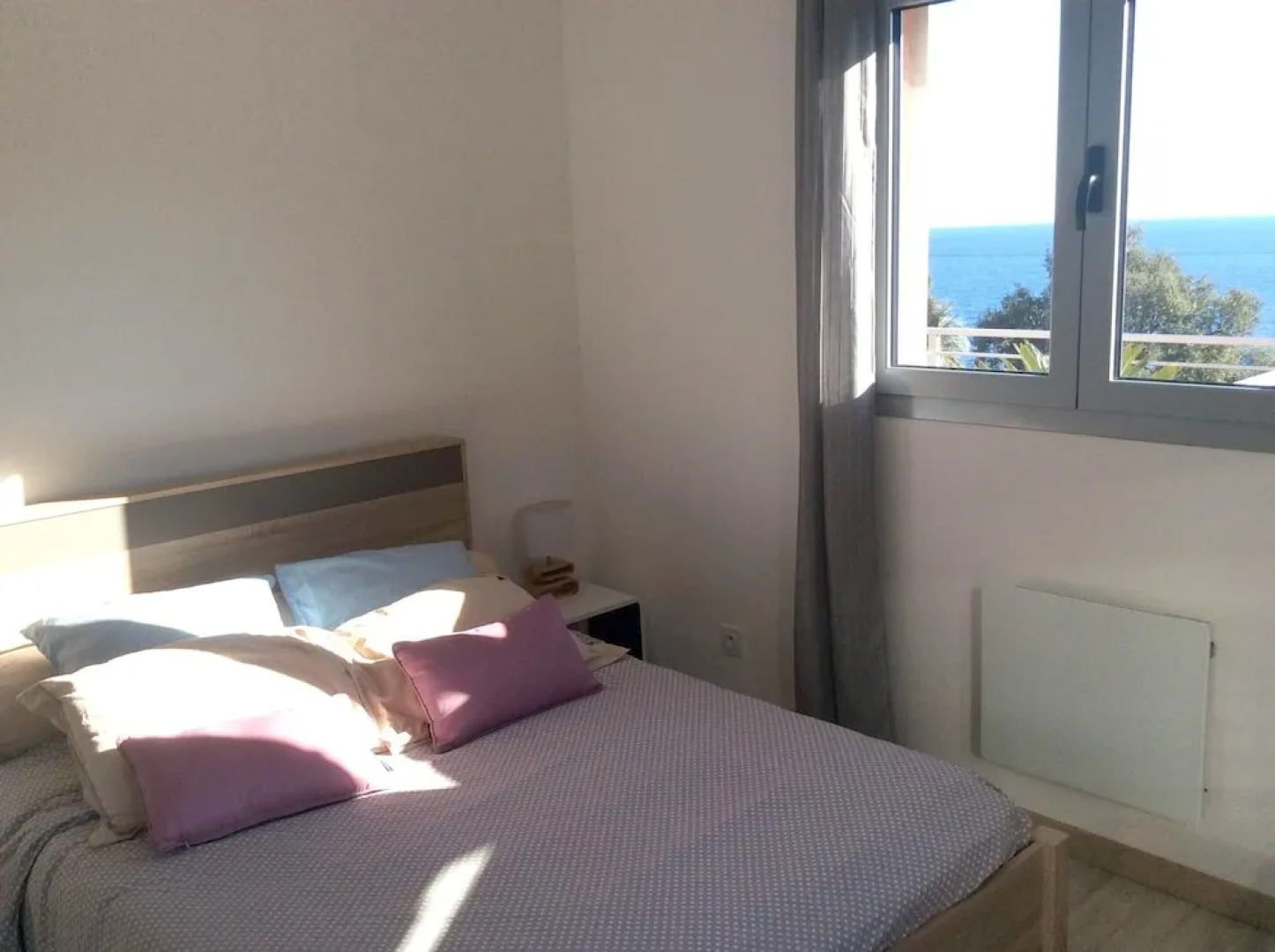 Apartment With one Bedroom in Santa-maria-di-lota, With Wonderful sea View, Enclosed Garden and Wifi