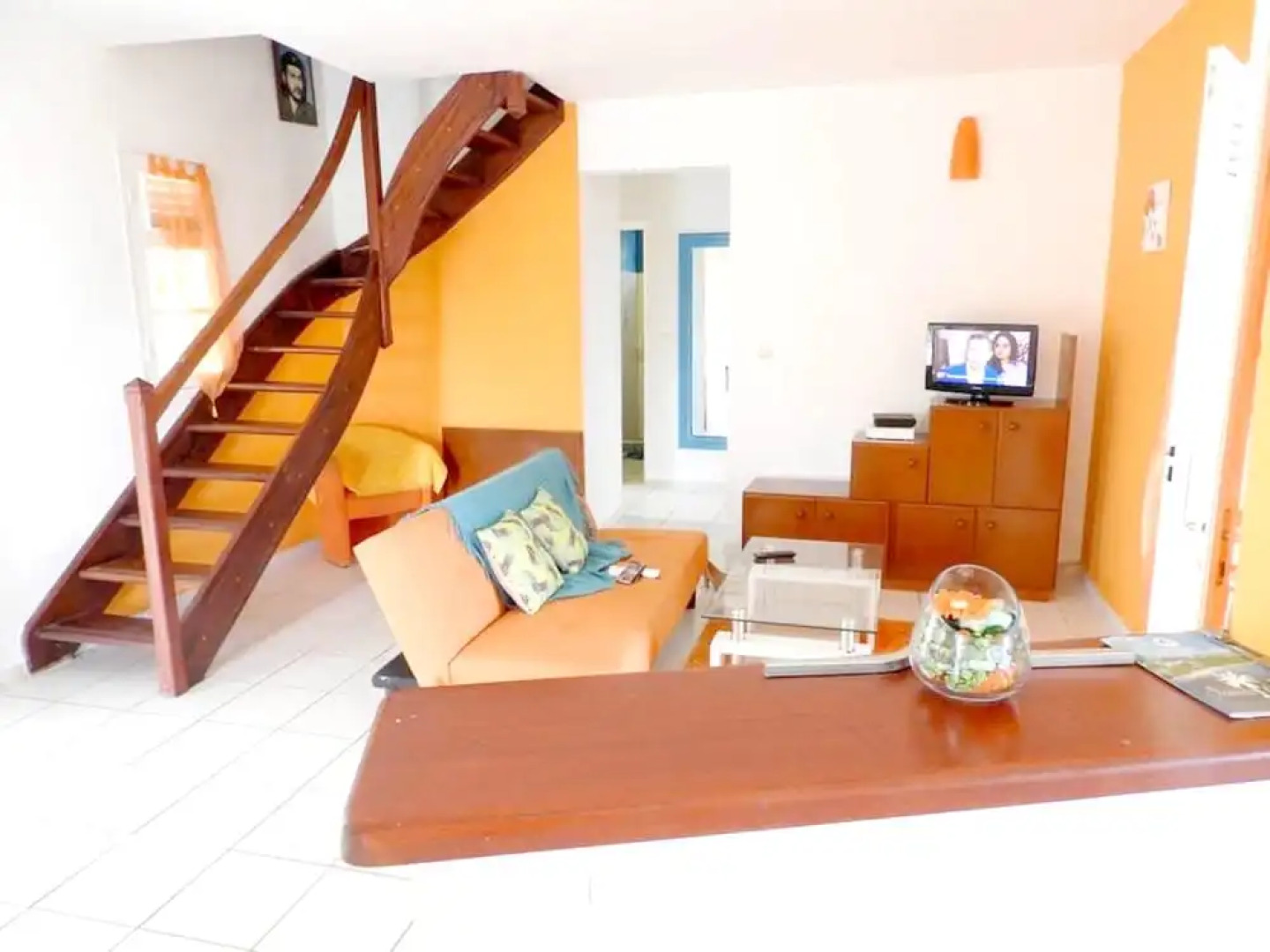 Villa With 2 Bedrooms in Sainte-rose, With Wonderful sea View, Private Pool, Enclosed Garden