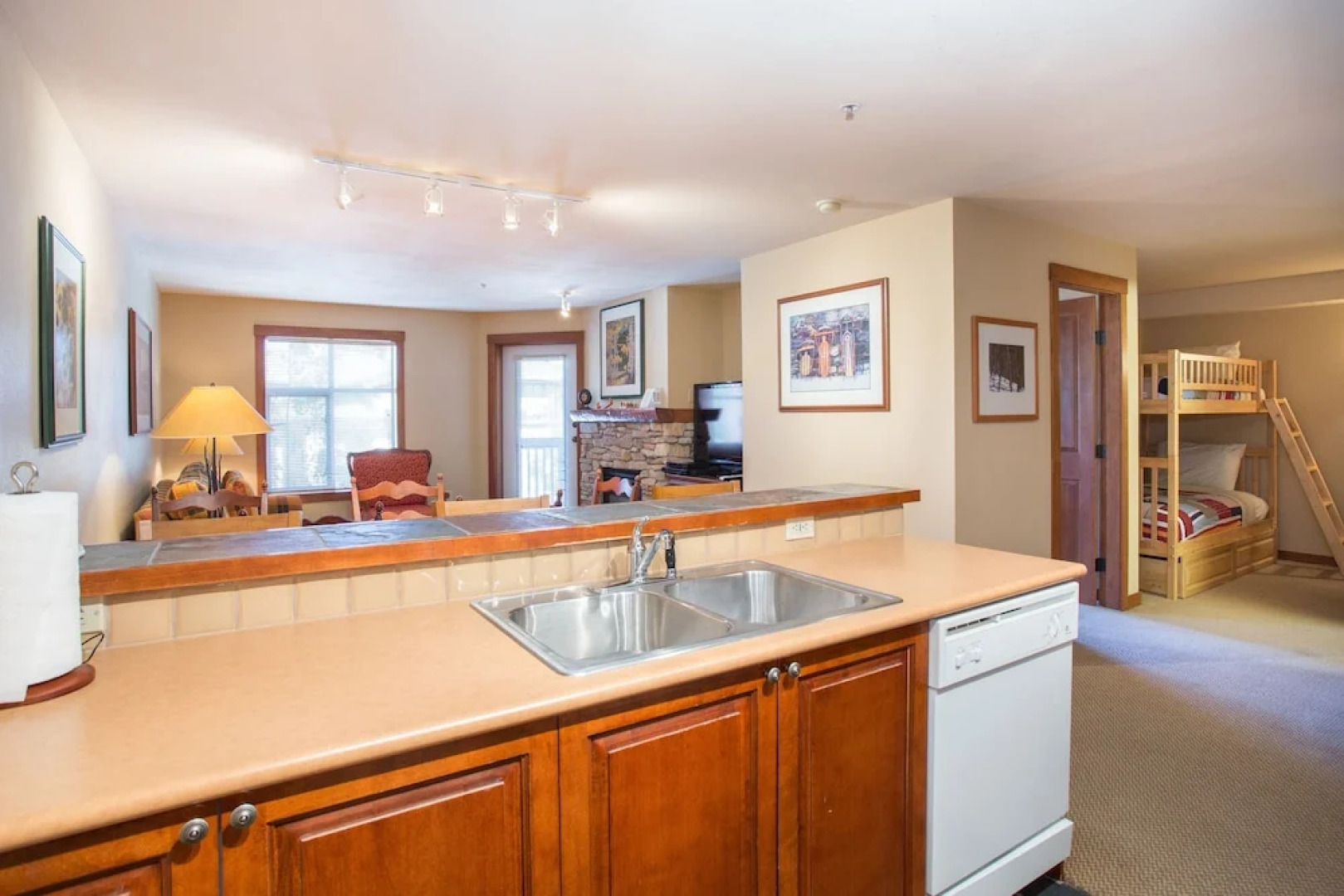 3313 - One Bedroom + Den Standard Powderhorn Lodge 1 Condo by RedAwning