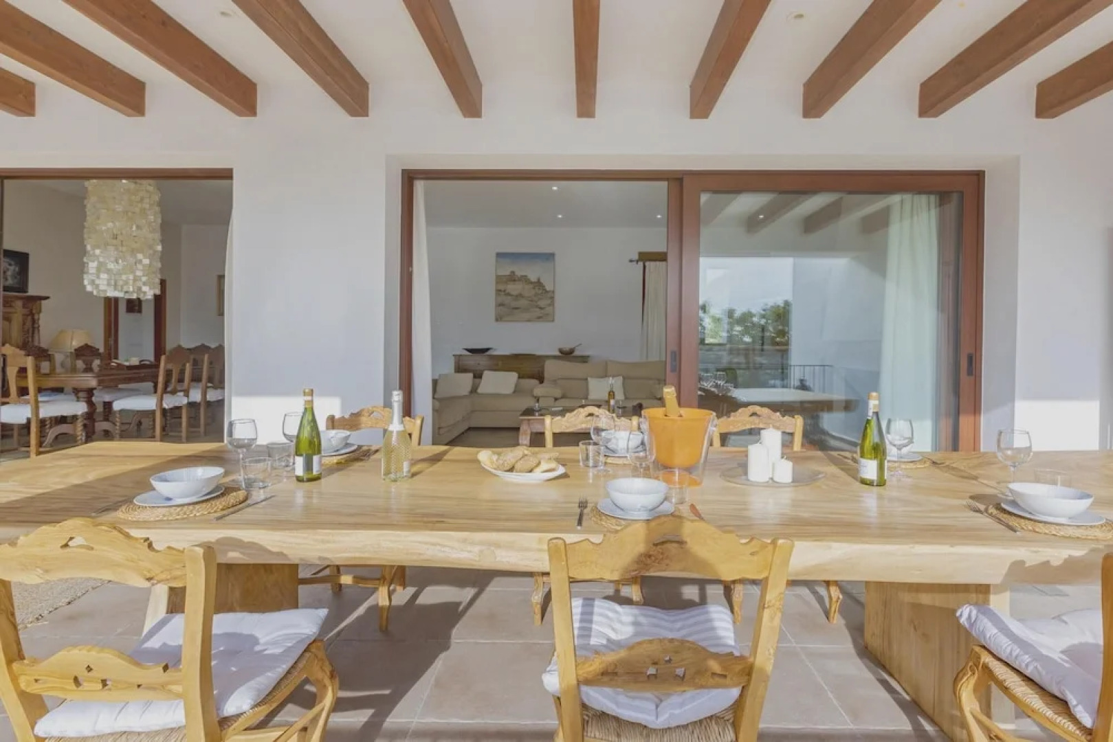 Villa With 5 Bedrooms in Sant Carles de Peralta, With Wonderful Mountain View, Private Pool, Furnished Garden Near the Beach