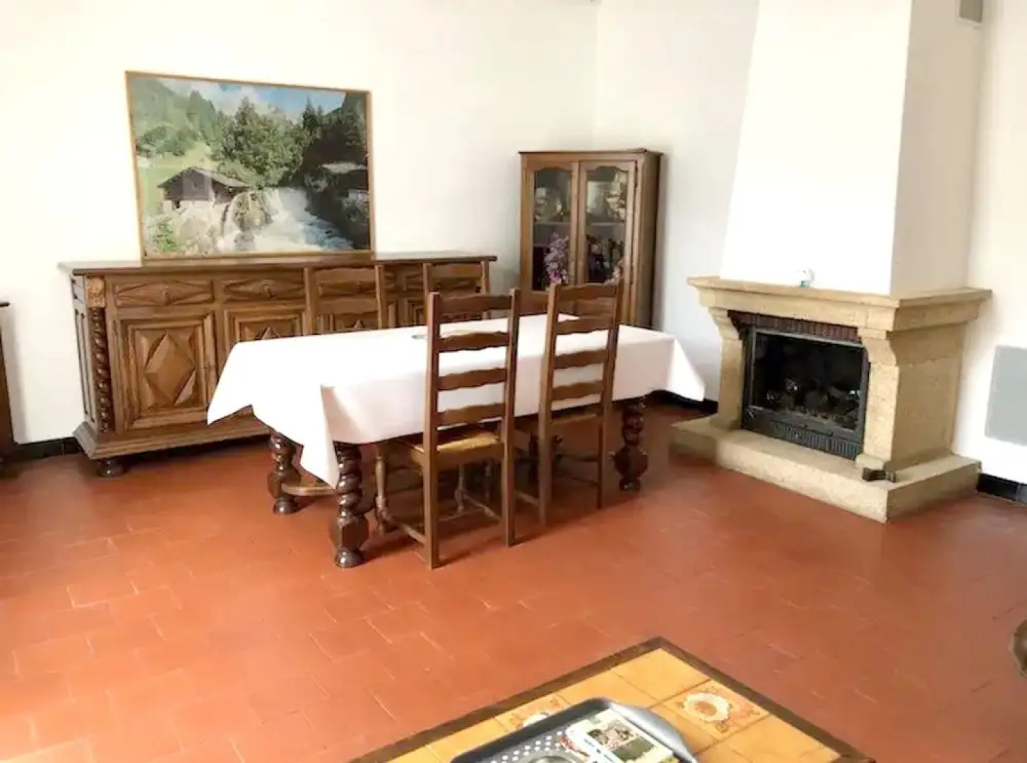 Apartment With 2 Bedrooms in Bessèges, With Wonderful Mountain View, Enclosed Garden and Wifi