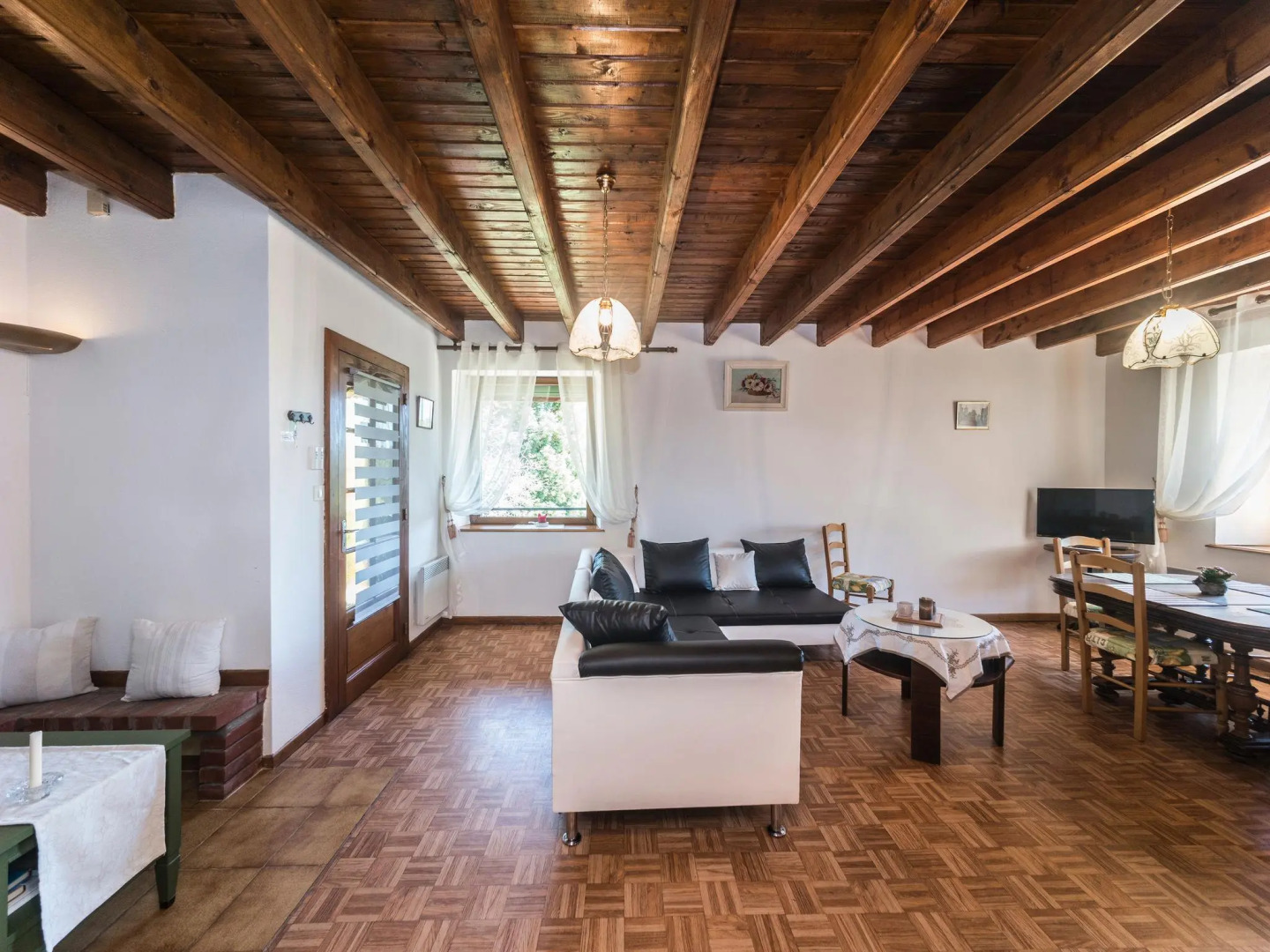 Apartment at the edge of a forest