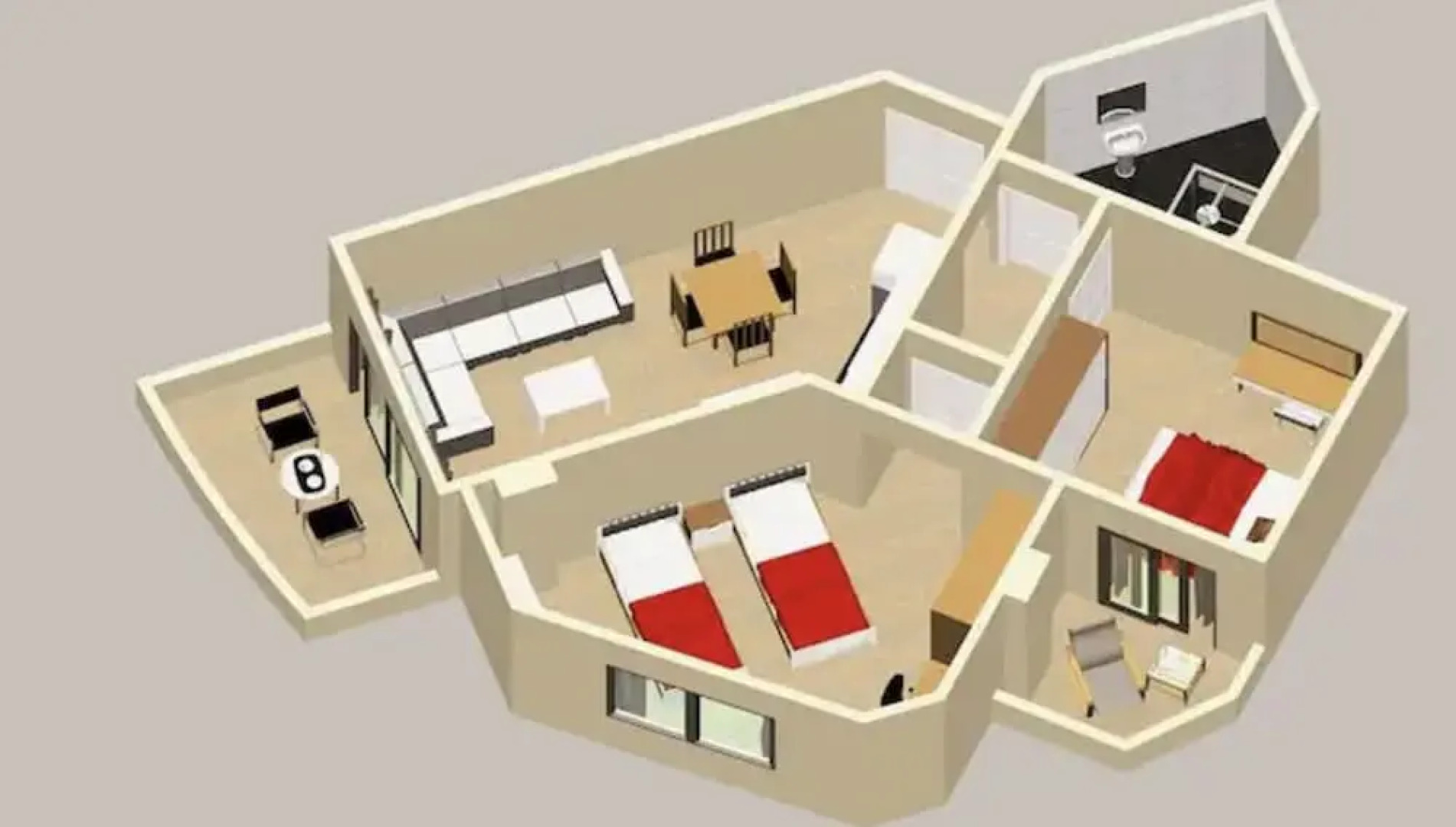 Beautiful 2bed Appt in Hurghada, Short & Long Term