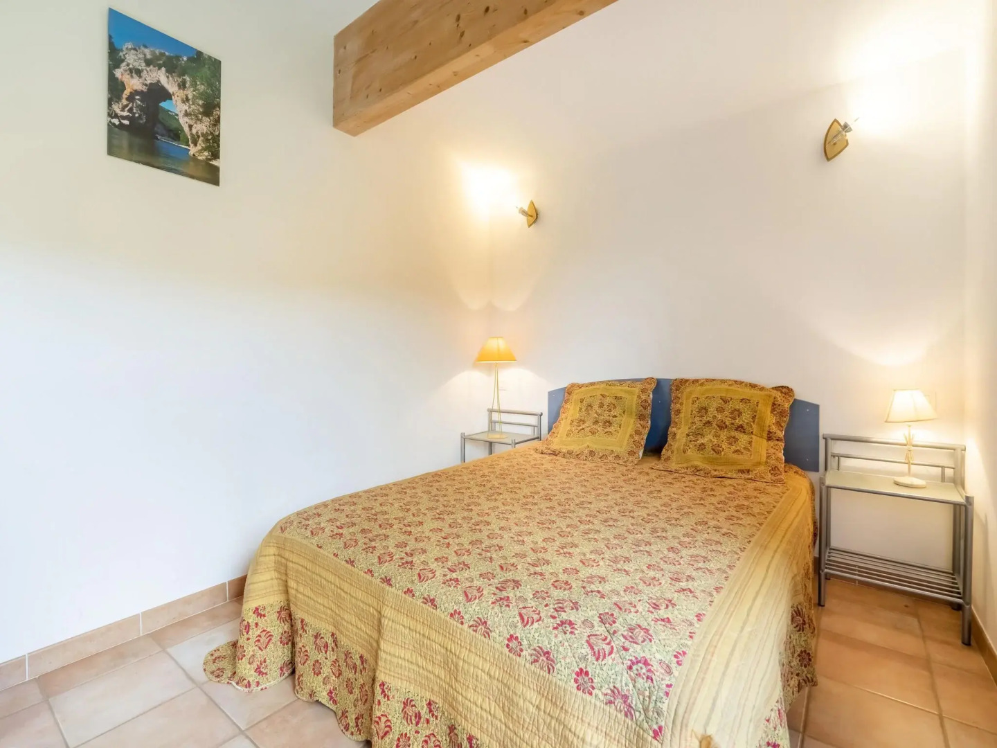 Natural stone house in stunning location with small beach at 300 metres