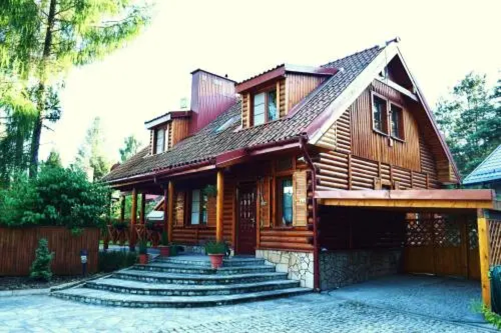 Mazury Drewniany Dom Malkinie k/Ełku