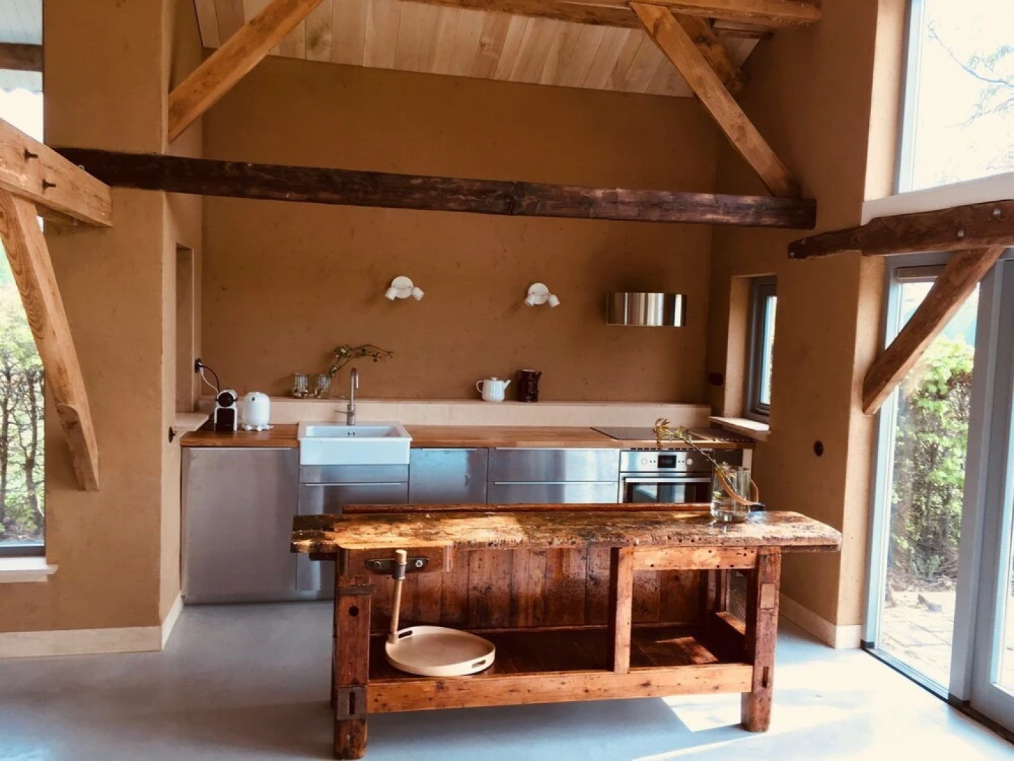 In het huis van Jo Daggert