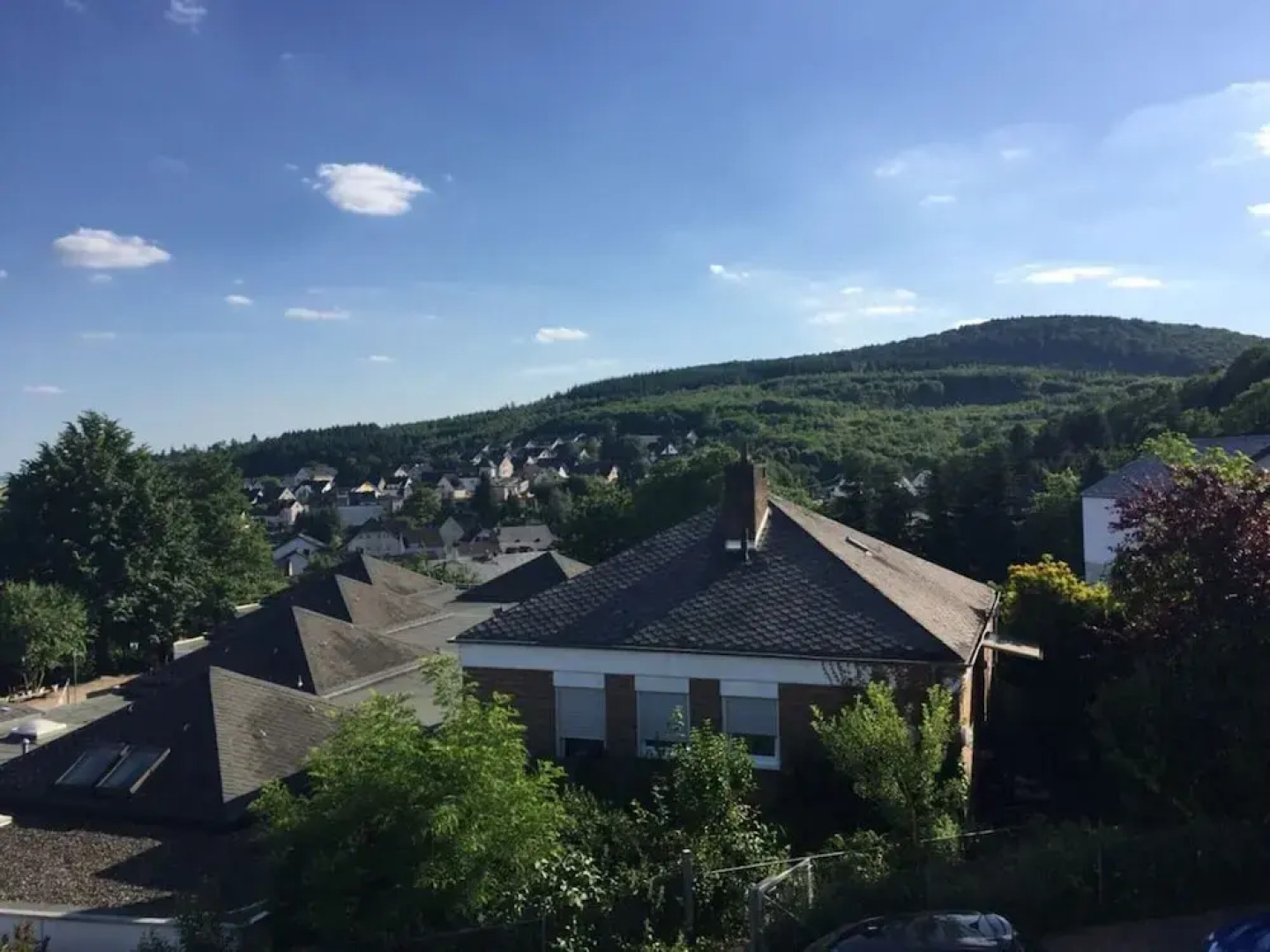 Uitzicht op de Pellenz