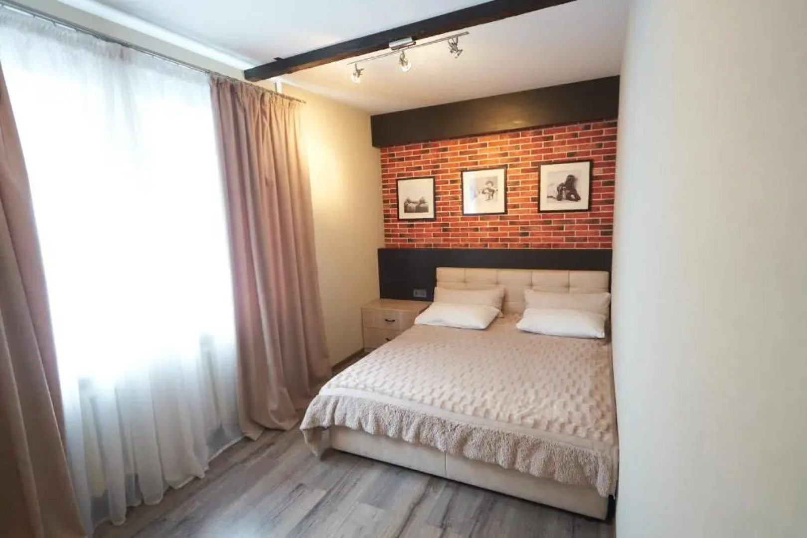 Apartment on Pobeda 4 with sauna