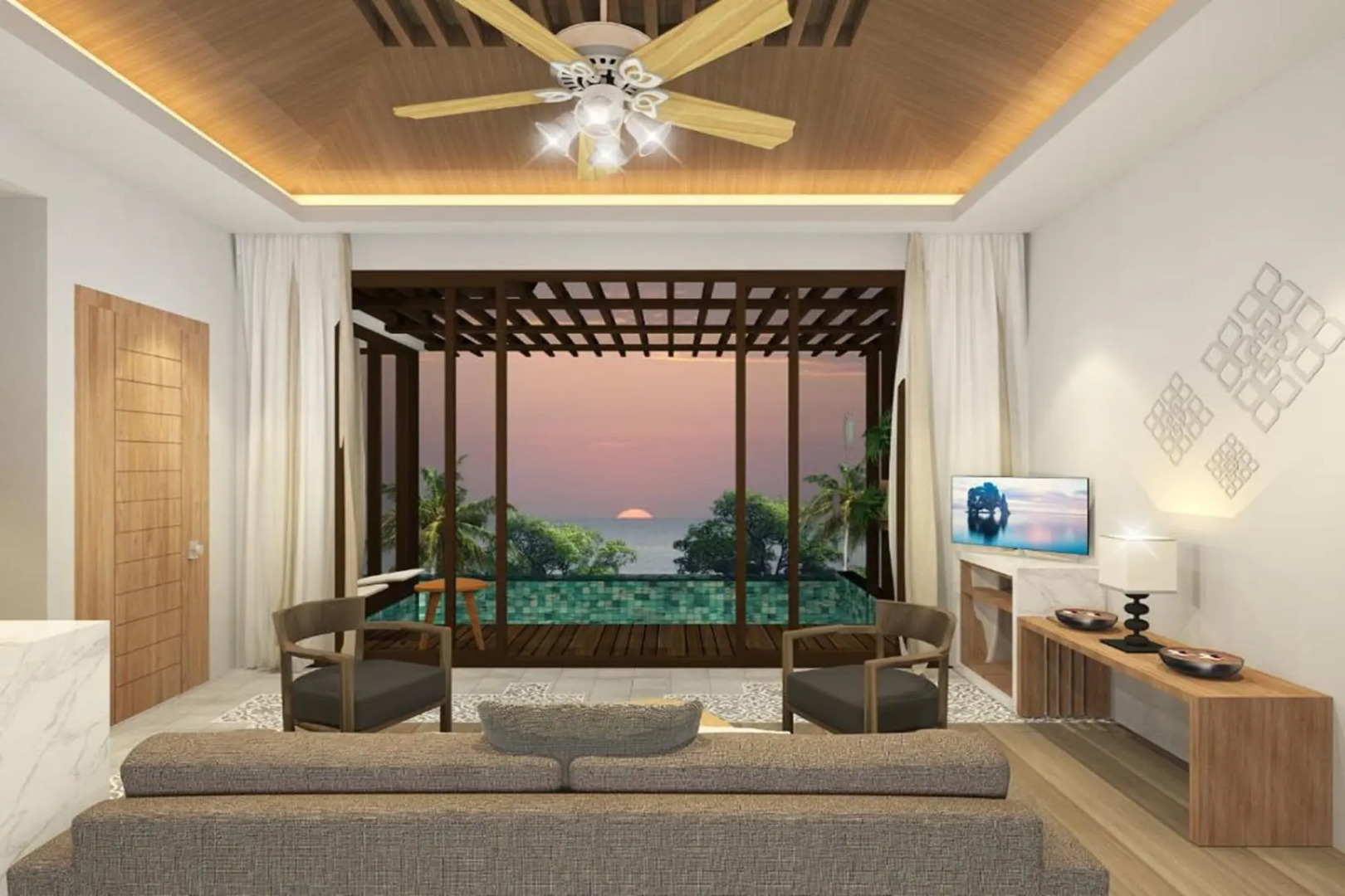 Aonang Princeville Villa Resort and Spa -GHA WellHotel-beachfront