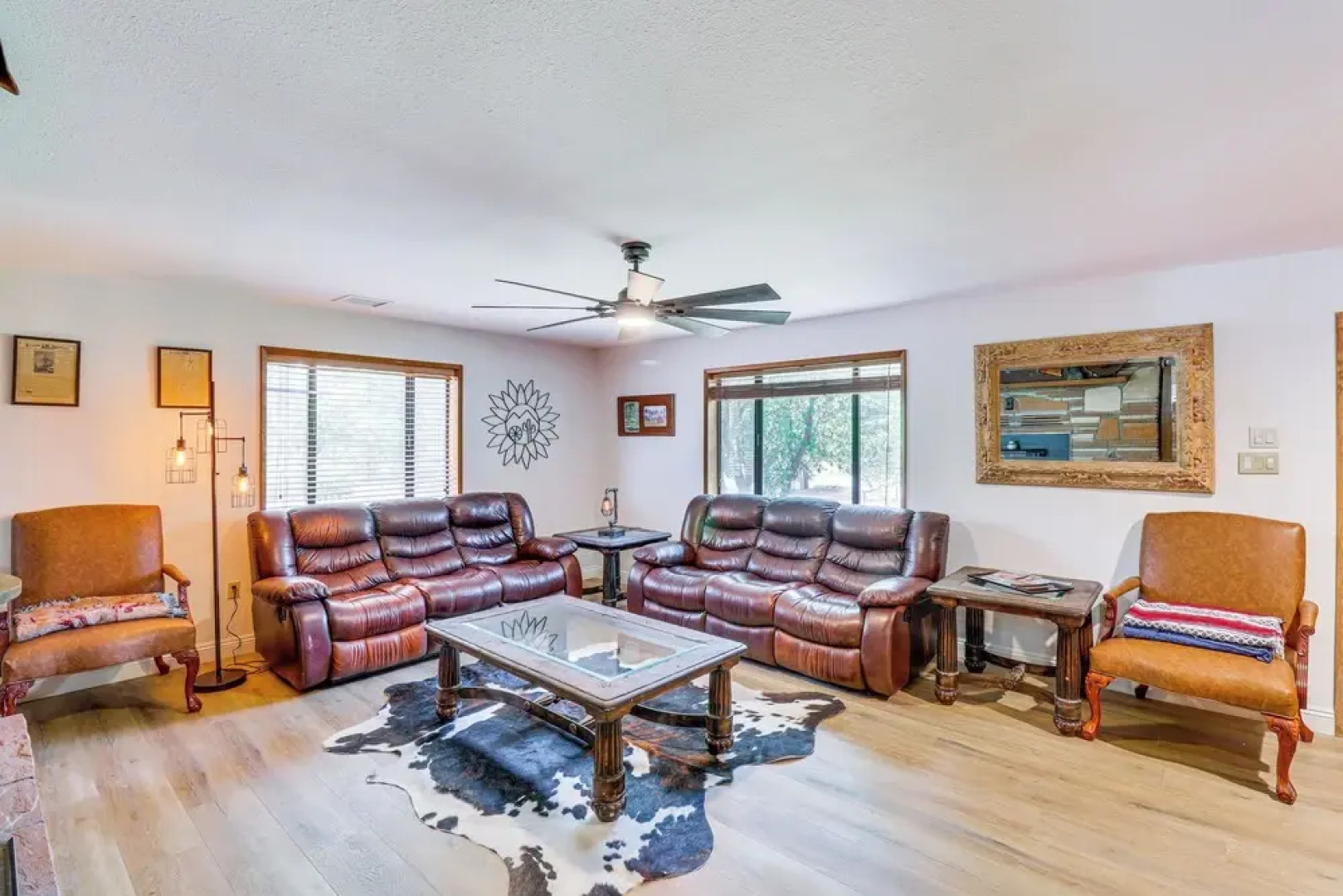 Walk to Rainbow Lake: Cabin w/ Game Room & Yard