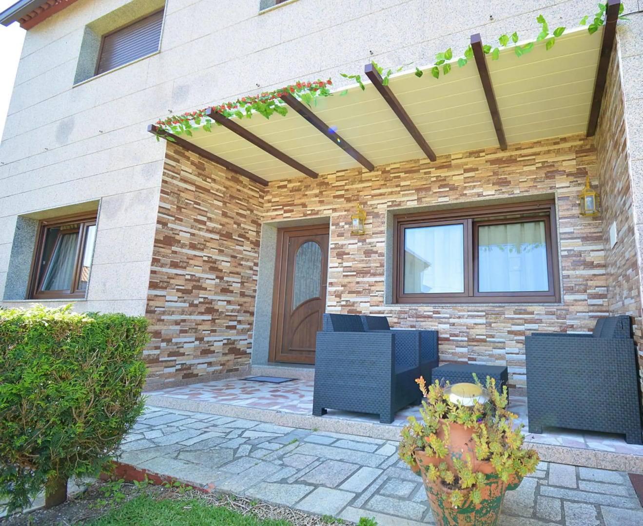 Casa de playa en un pequeño paraíso