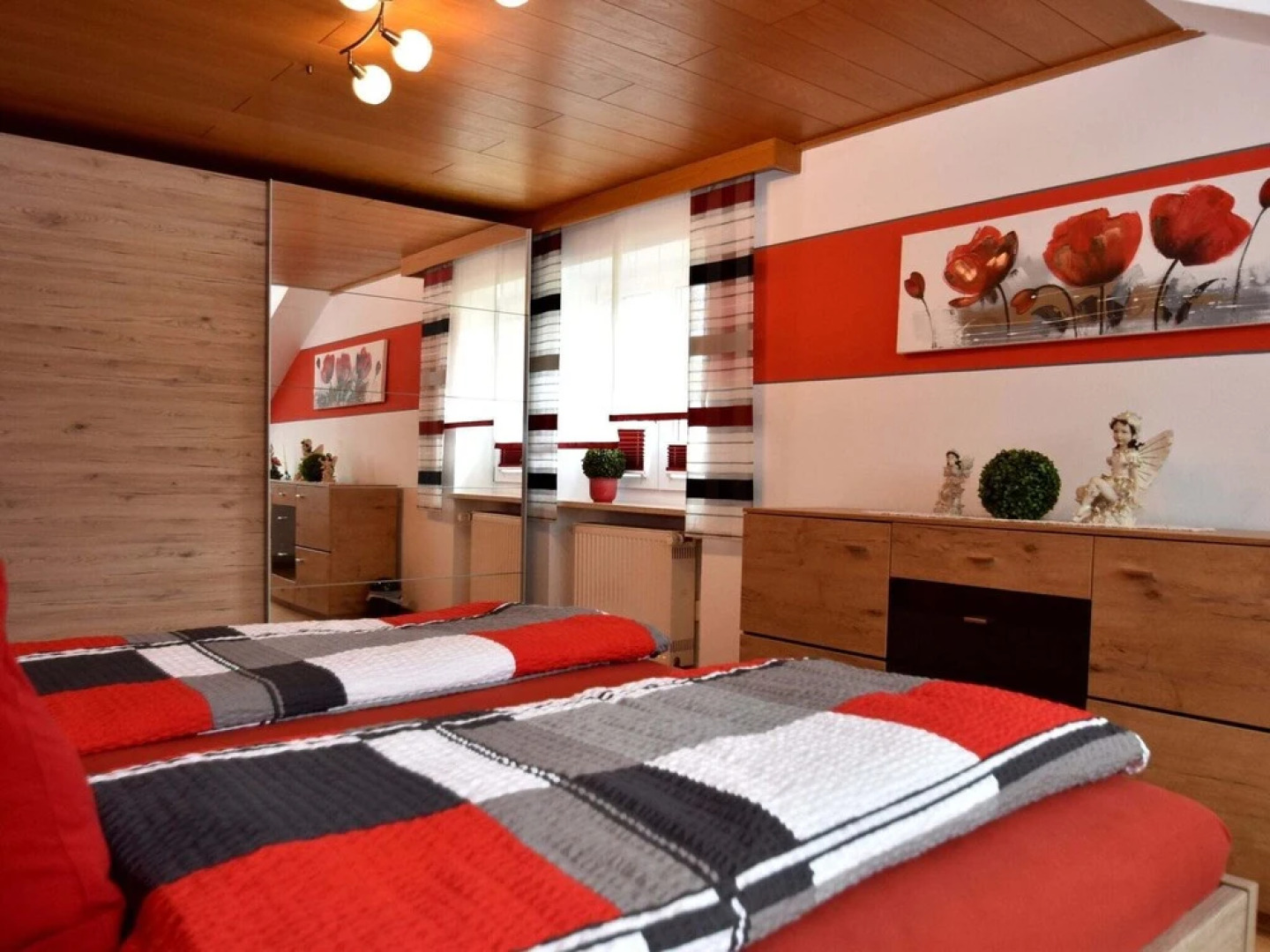 Apartment on the 1st Floor of a Country House in the Bavarian Forest With Balcony