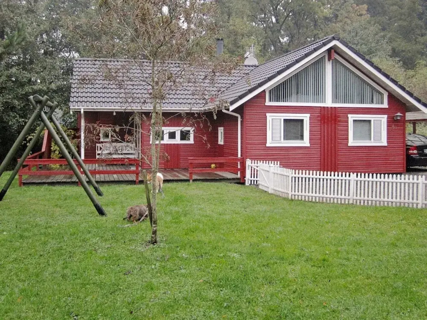Quaint Holiday Home in Aakirkeby near Stream