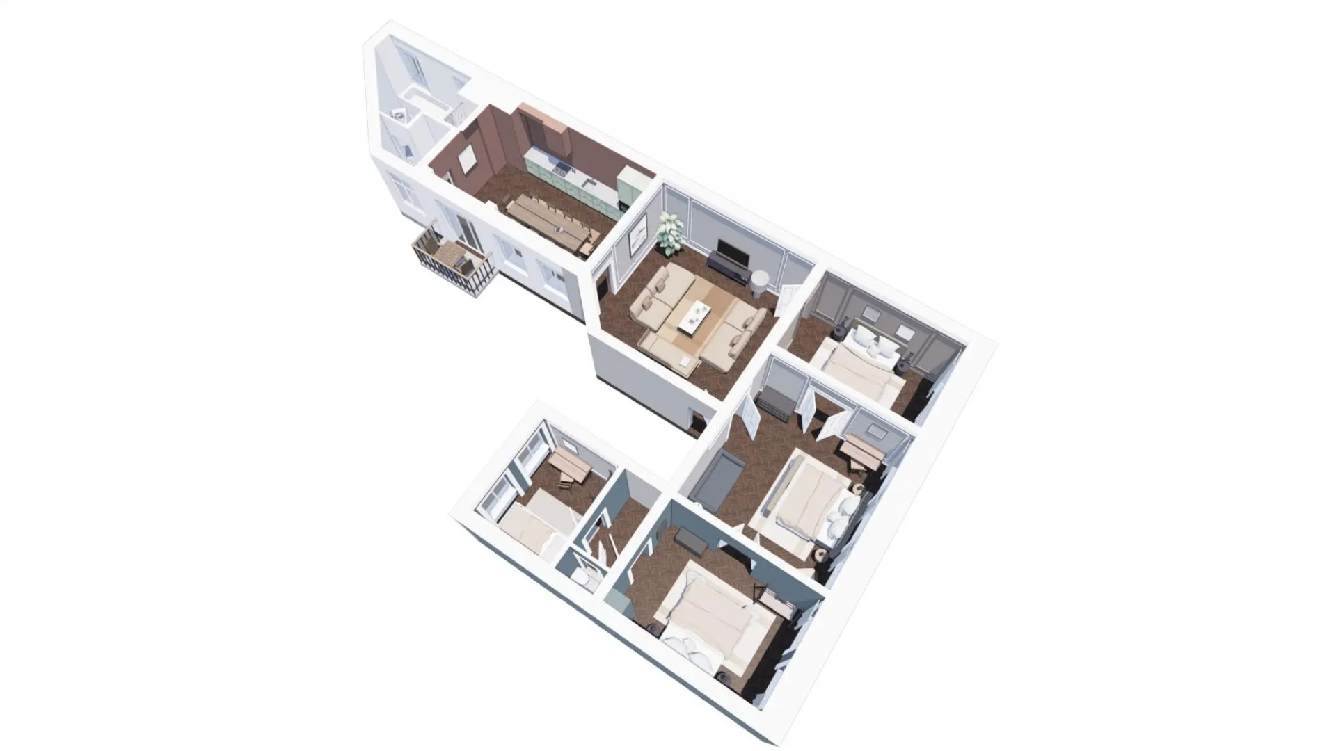 ★220sqm Designer Apt-Balcony, Heart of Copenhagen★