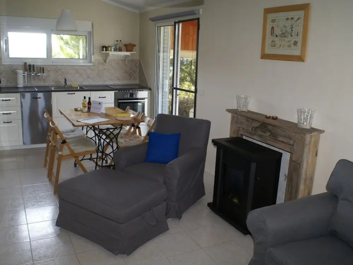 Holiday Home With Garden in Kritinia