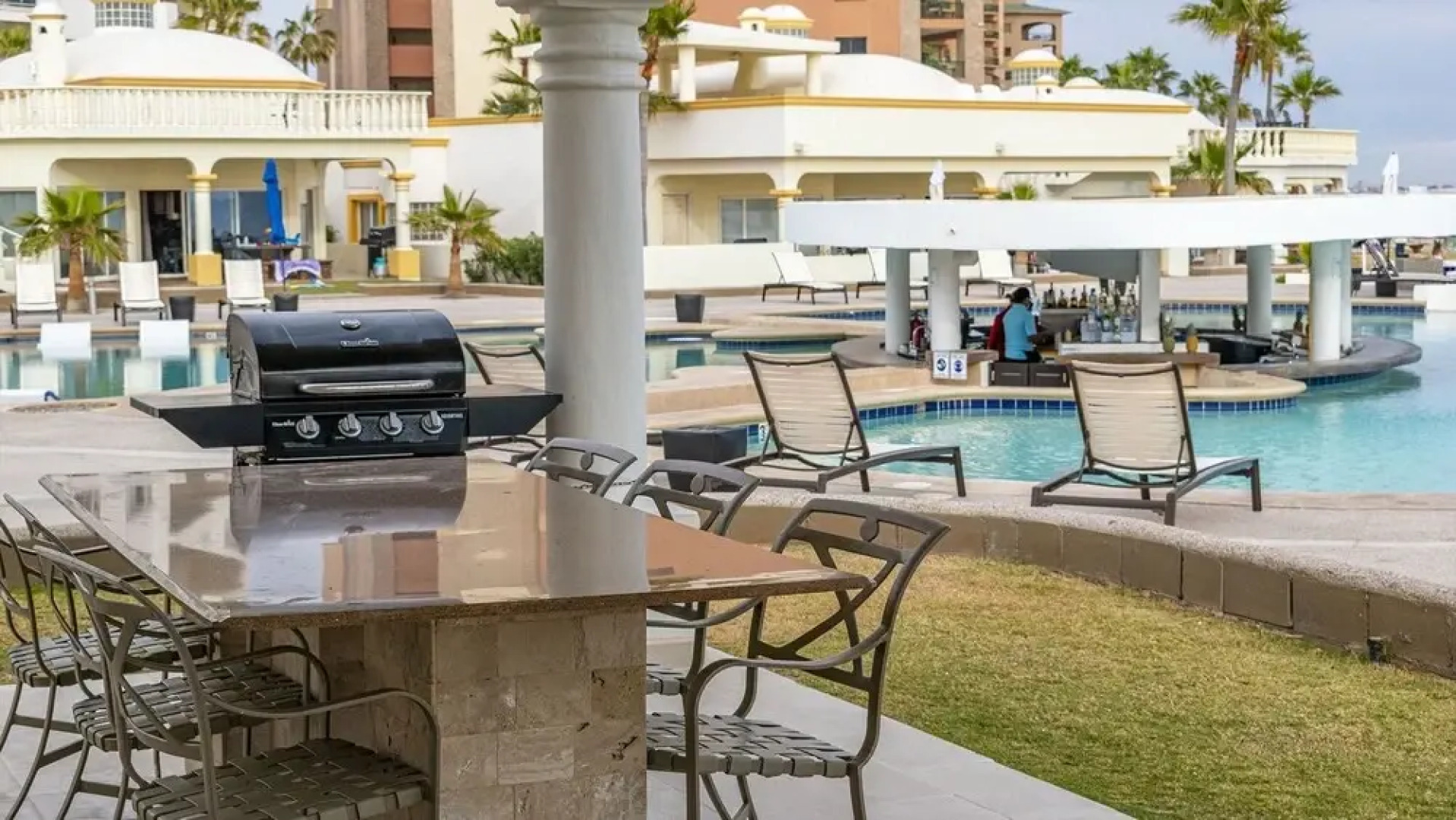 Stunning 3 Bedroom Beach Villa on Sandy Beach at Las Palmas Beachfront Resort V-16 3 Villa by RedAwning