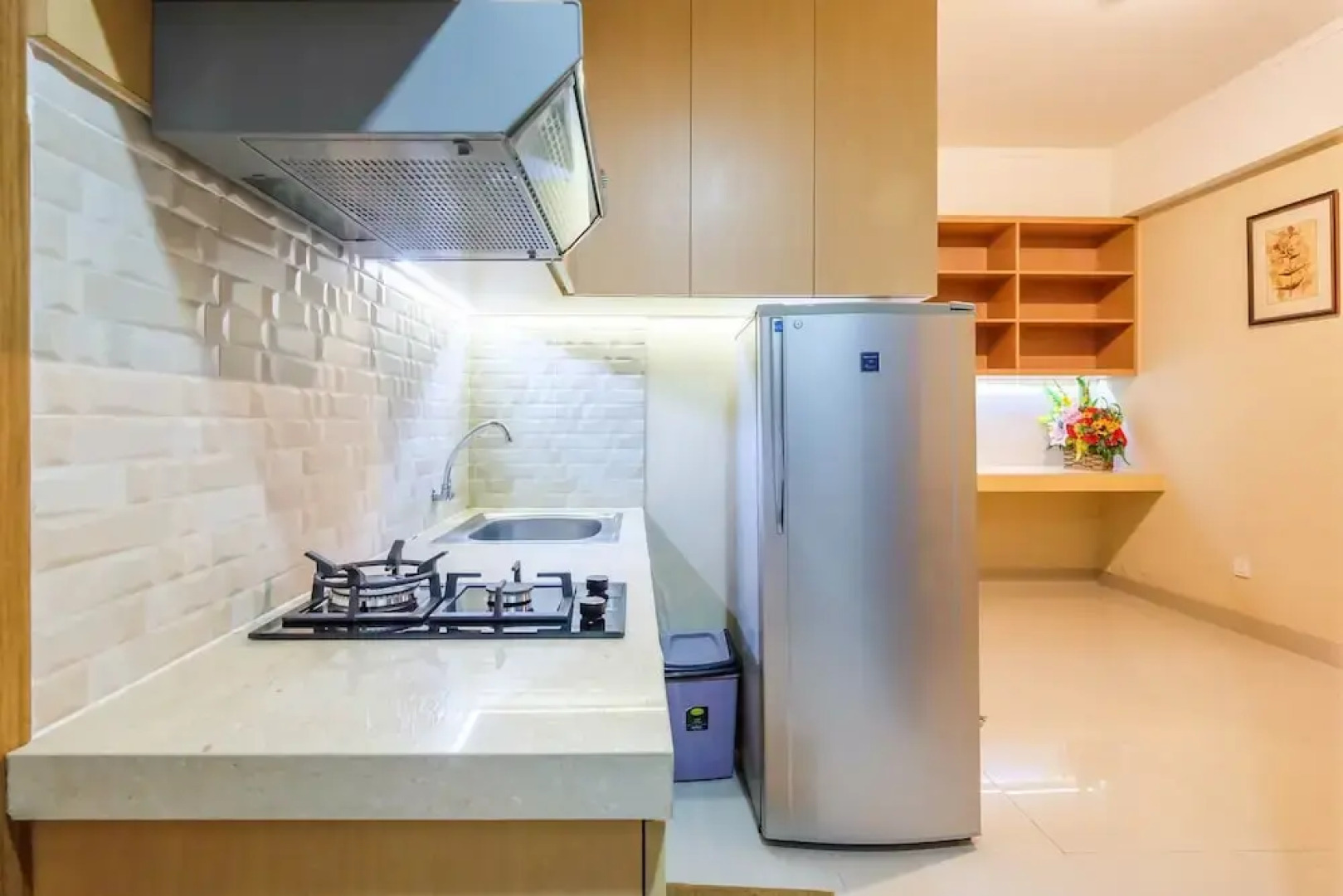 Comfortable 1Br The Oasis Lippo Cikarang Apartment