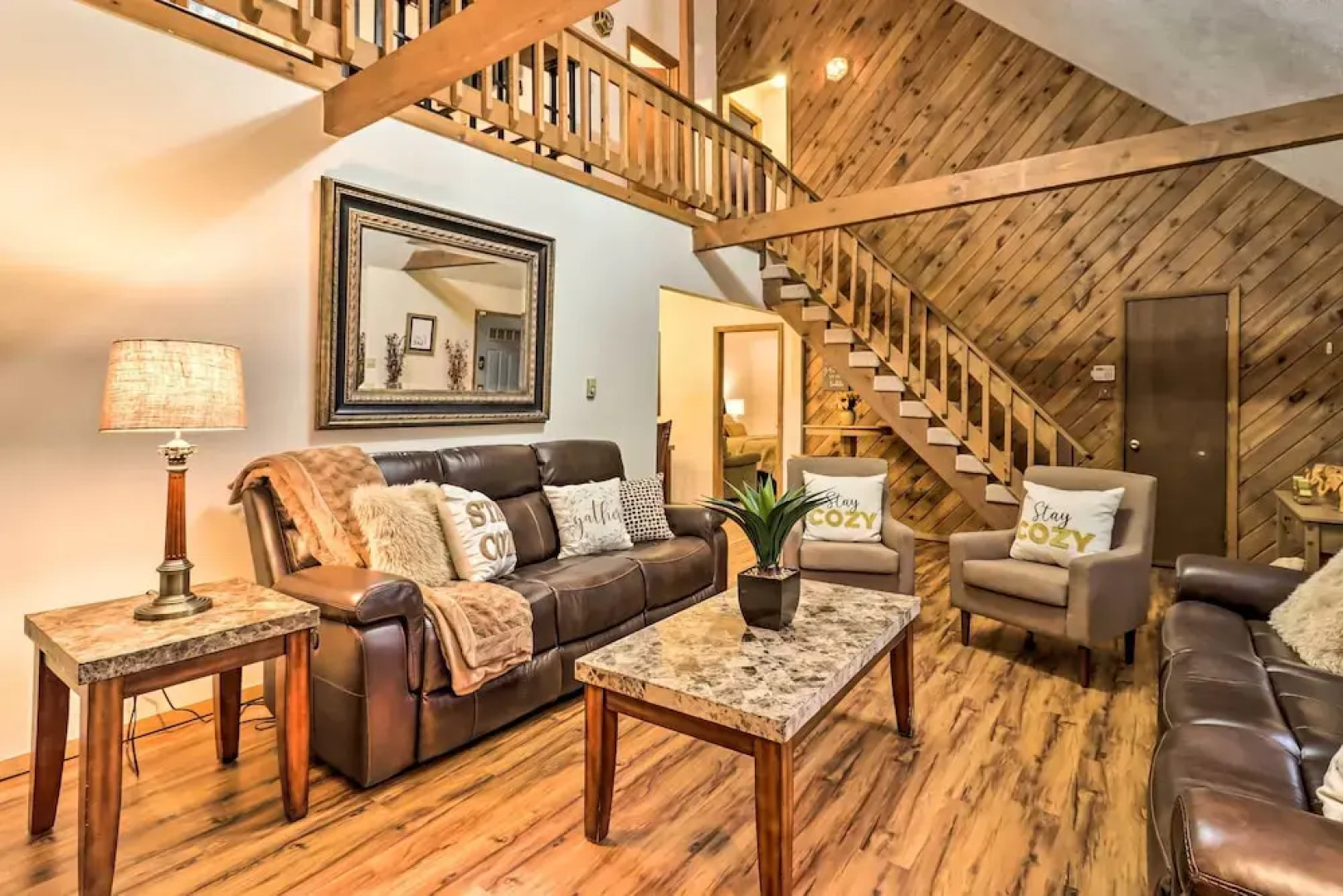 Near Big Boulder Mtn: Cabin w/ Furnished Deck